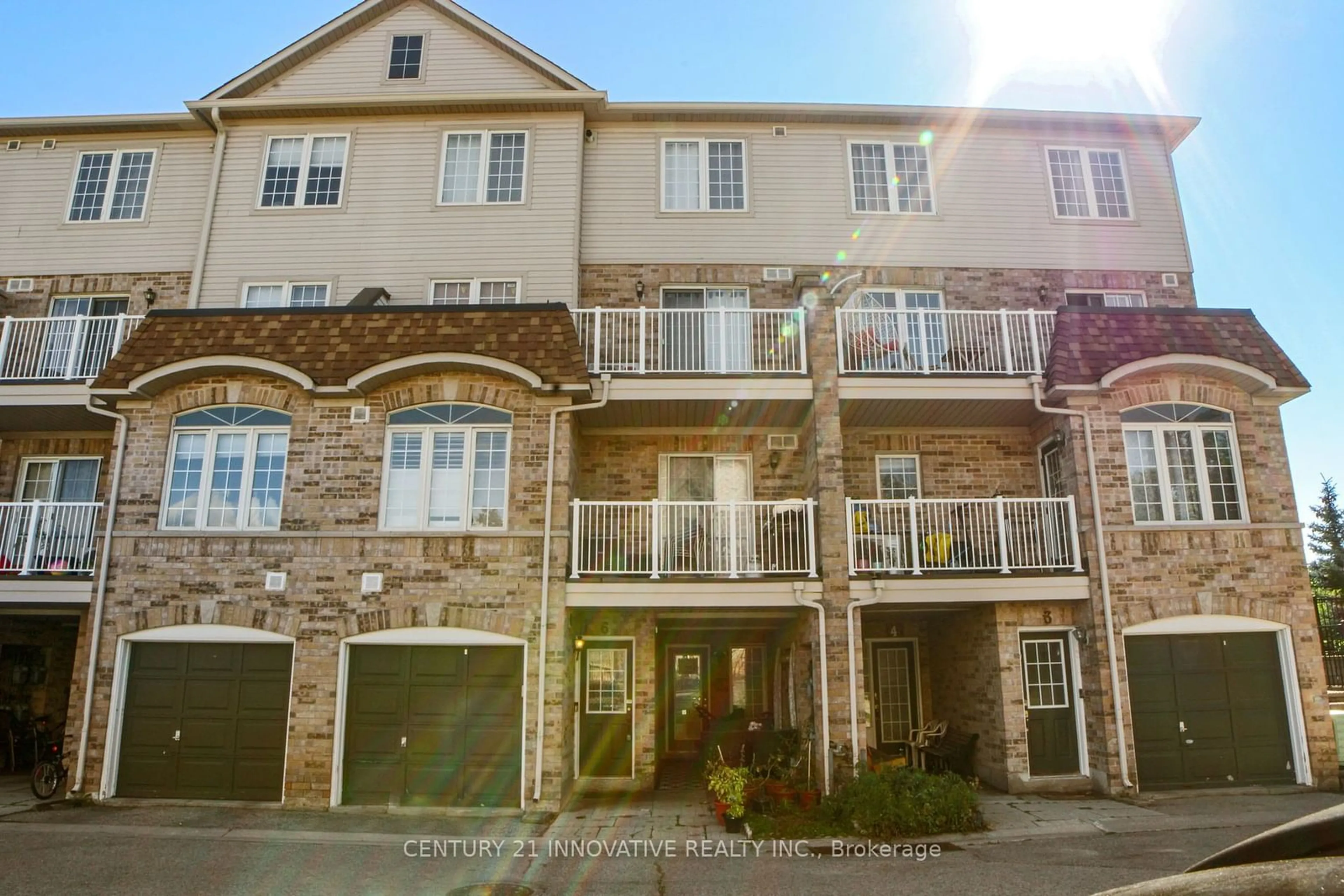 A pic from exterior of the house or condo, the street view for 200 Mclevin Ave #6, Toronto Ontario M1B 6C6