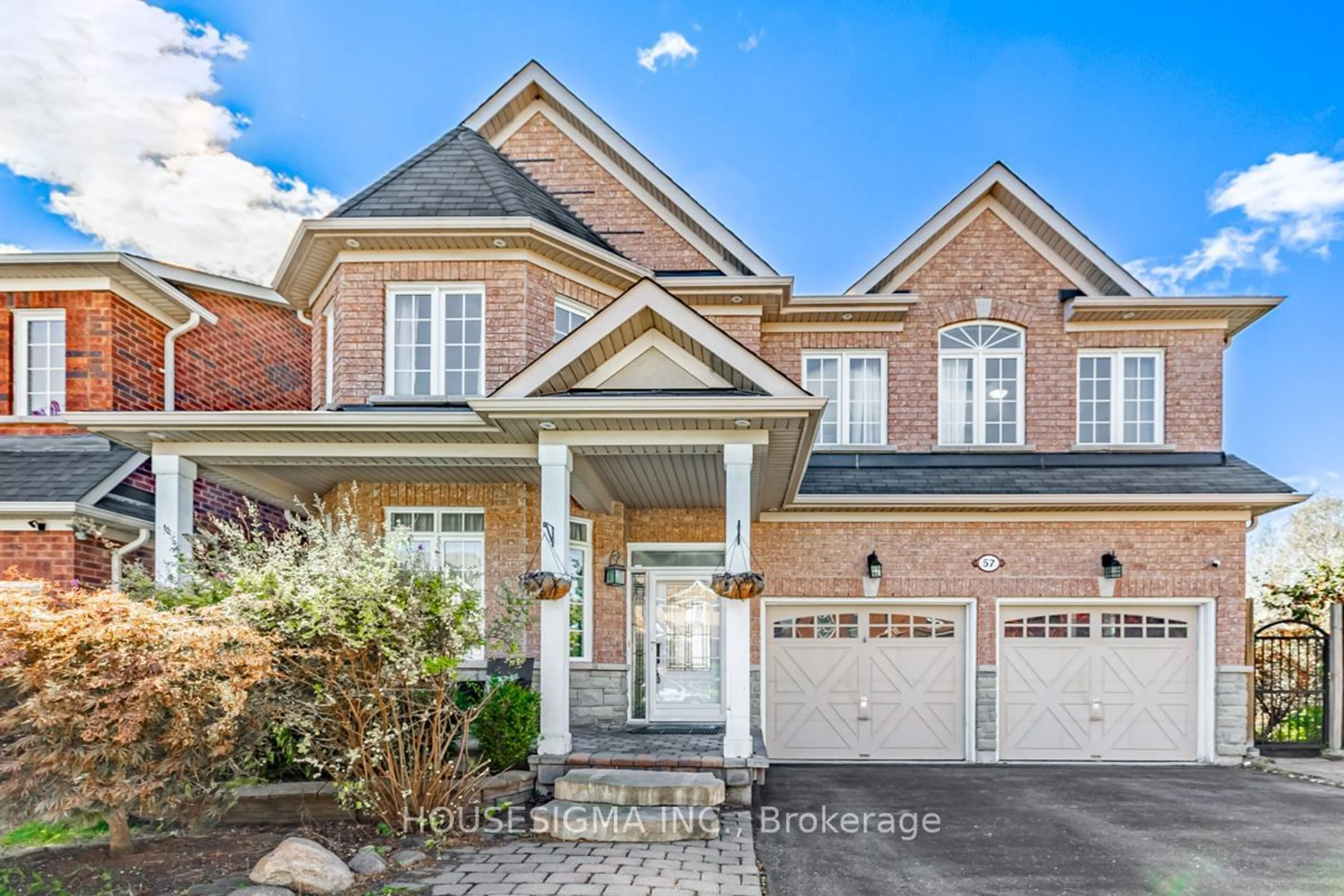 Home with brick exterior material for 57 Haskell Ave, Ajax Ontario L1T 0E9