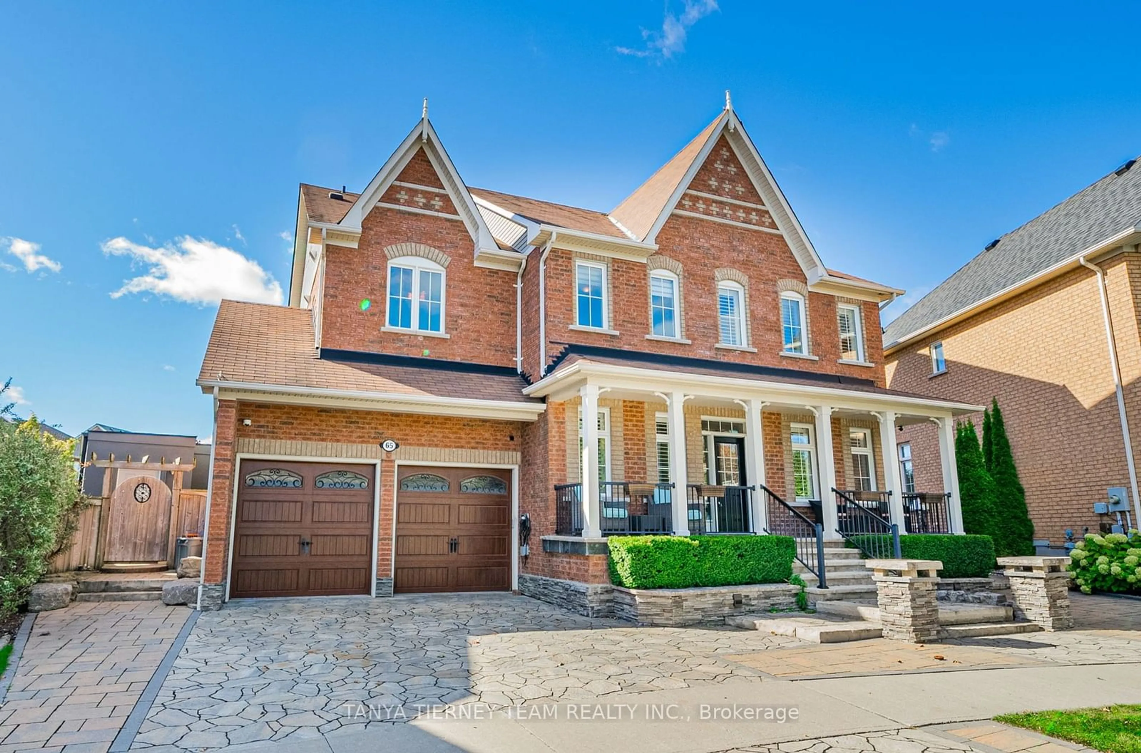 Home with brick exterior material for 65 Bellhouse Pl, Whitby Ontario L1M 0G6