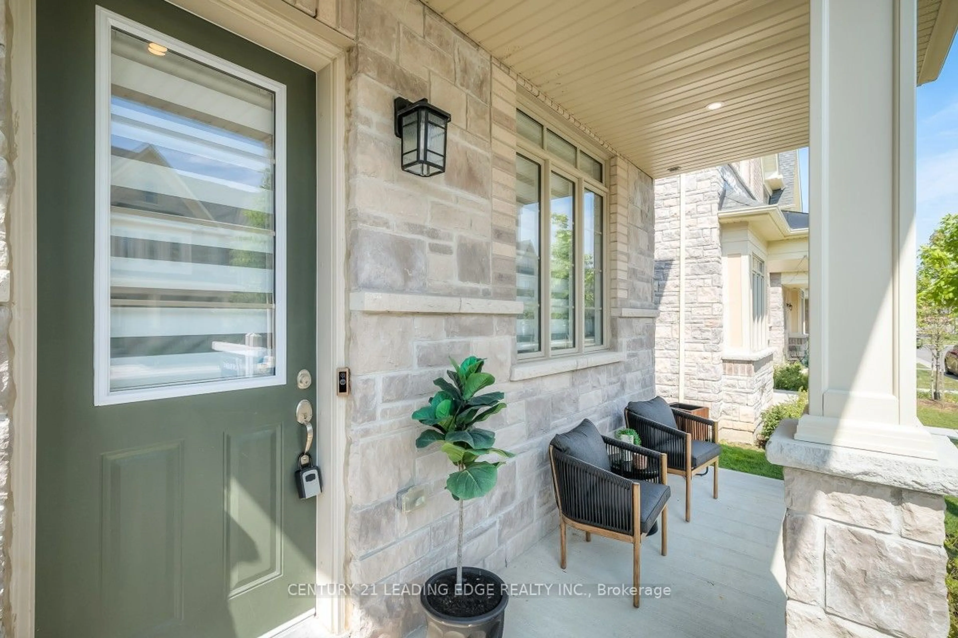 Indoor entryway, cement floor for 16 Clutterbuck Lane, Ajax Ontario L1T 0P8