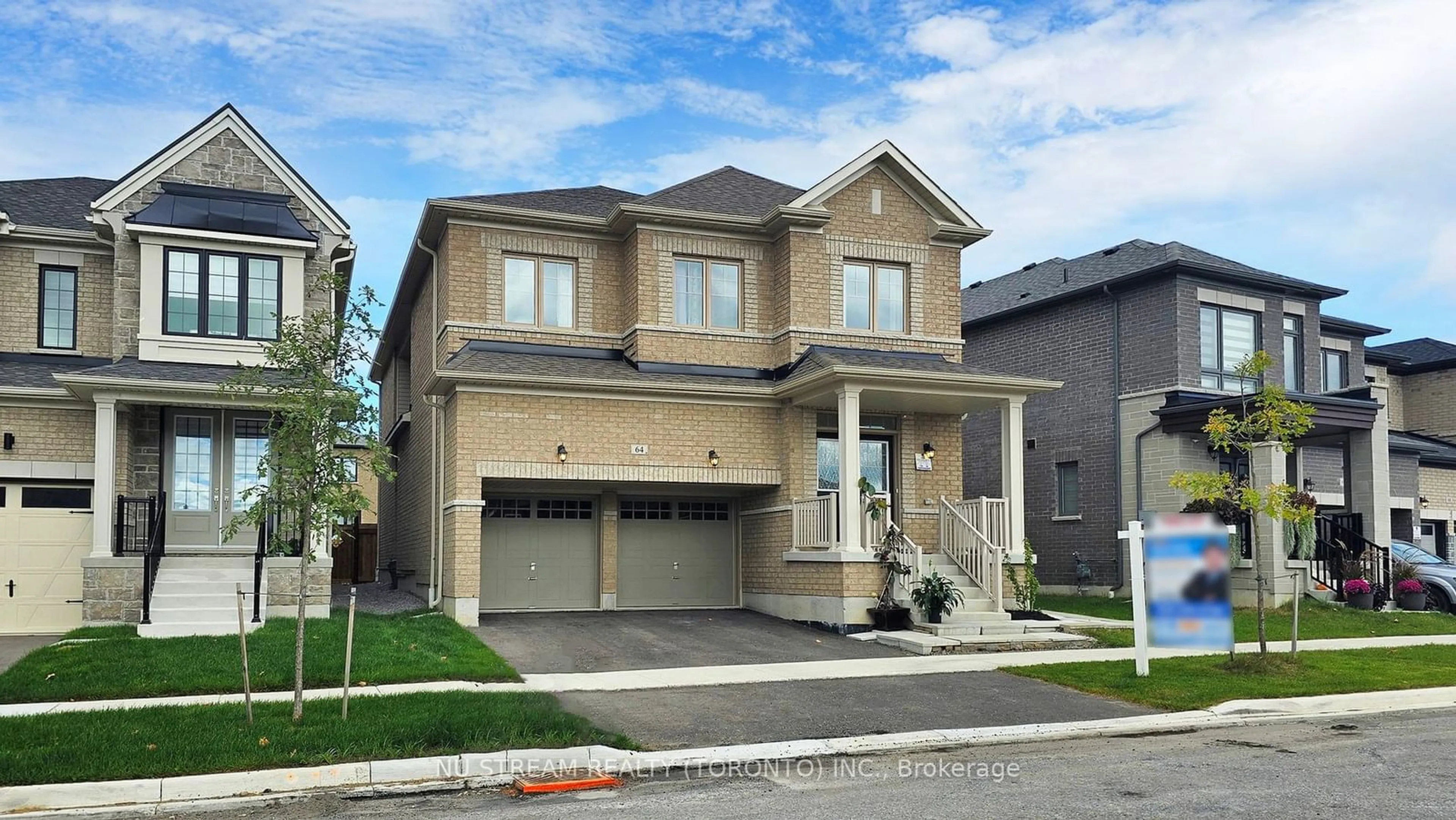 Frontside or backside of a home, the street view for 64 Beaverdams Dr, Whitby Ontario L1P 0K9