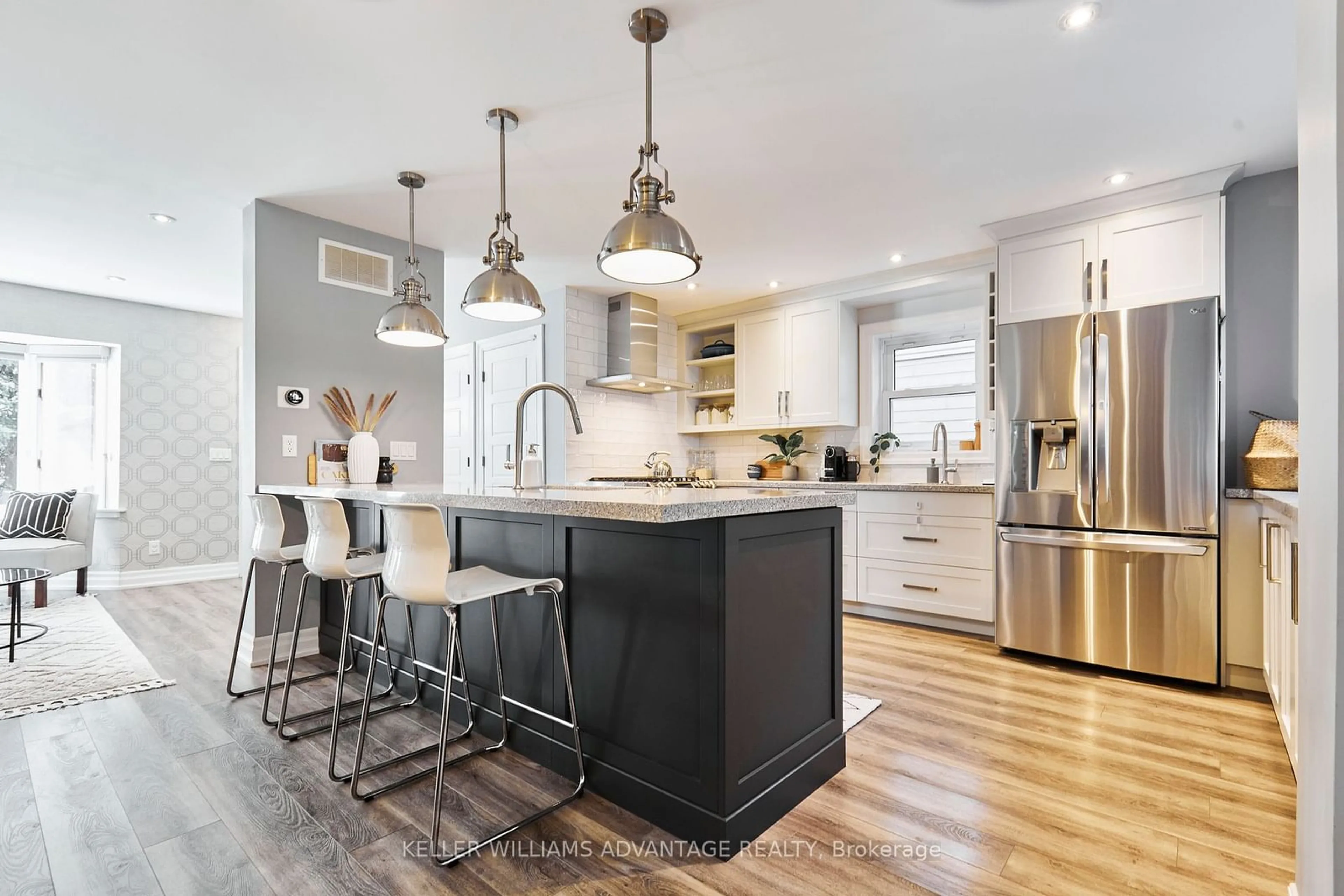 Open concept kitchen for 42 Gradwell Dr, Toronto Ontario M1M 2M9