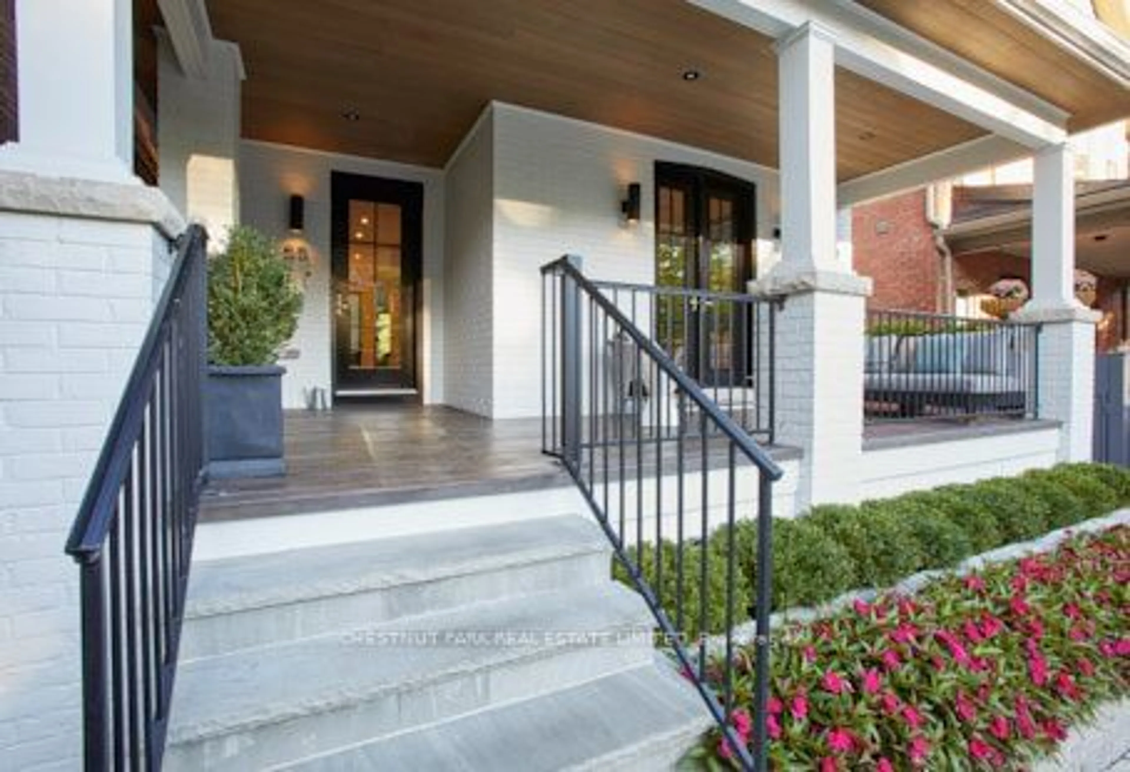 Indoor entryway, cement floor for 55 Hambly Ave, Toronto Ontario M4E 2R5