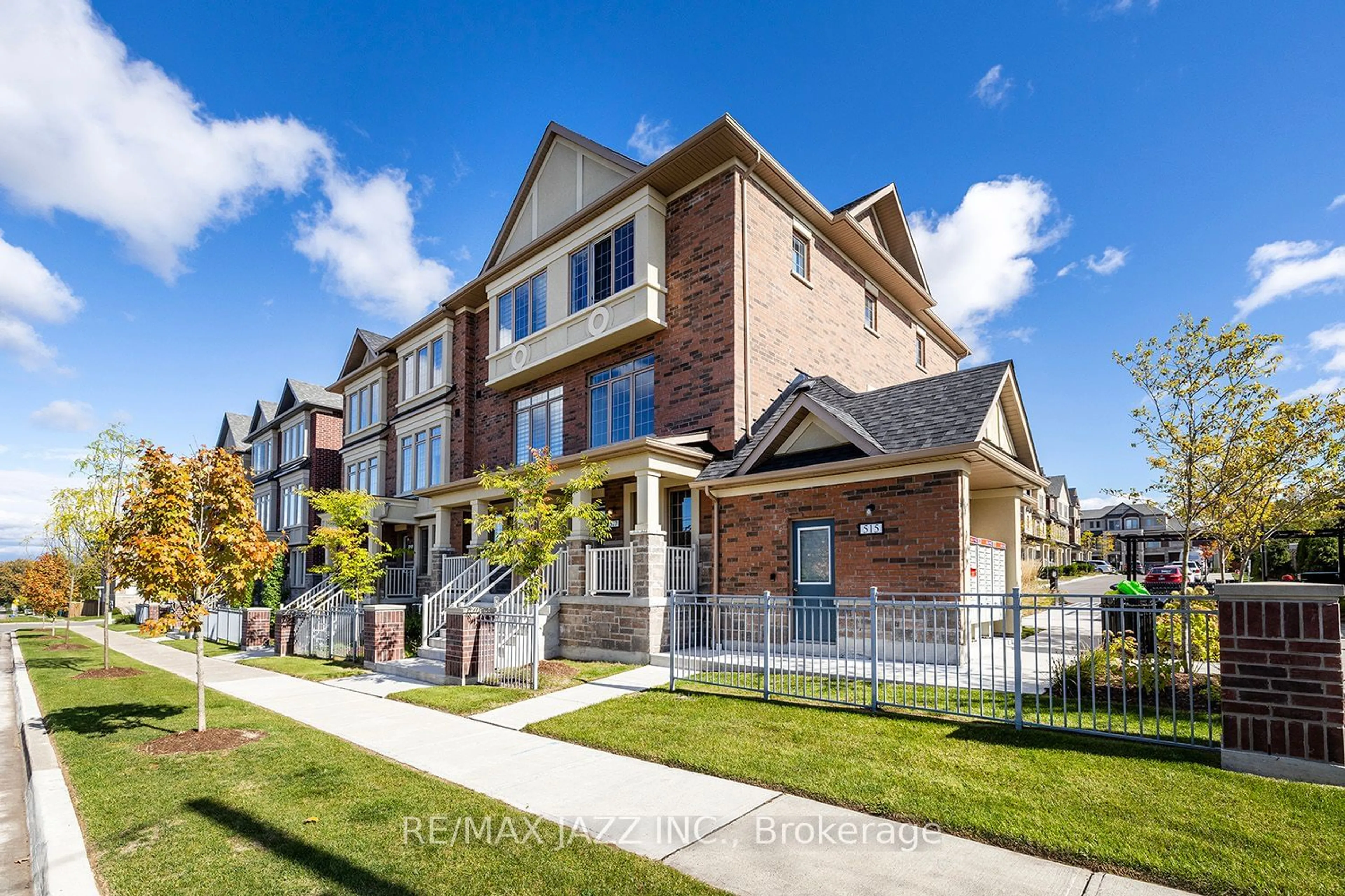 A pic from exterior of the house or condo, the fenced backyard for 517 Old Harwood Ave, Ajax Ontario L1Z 0V2