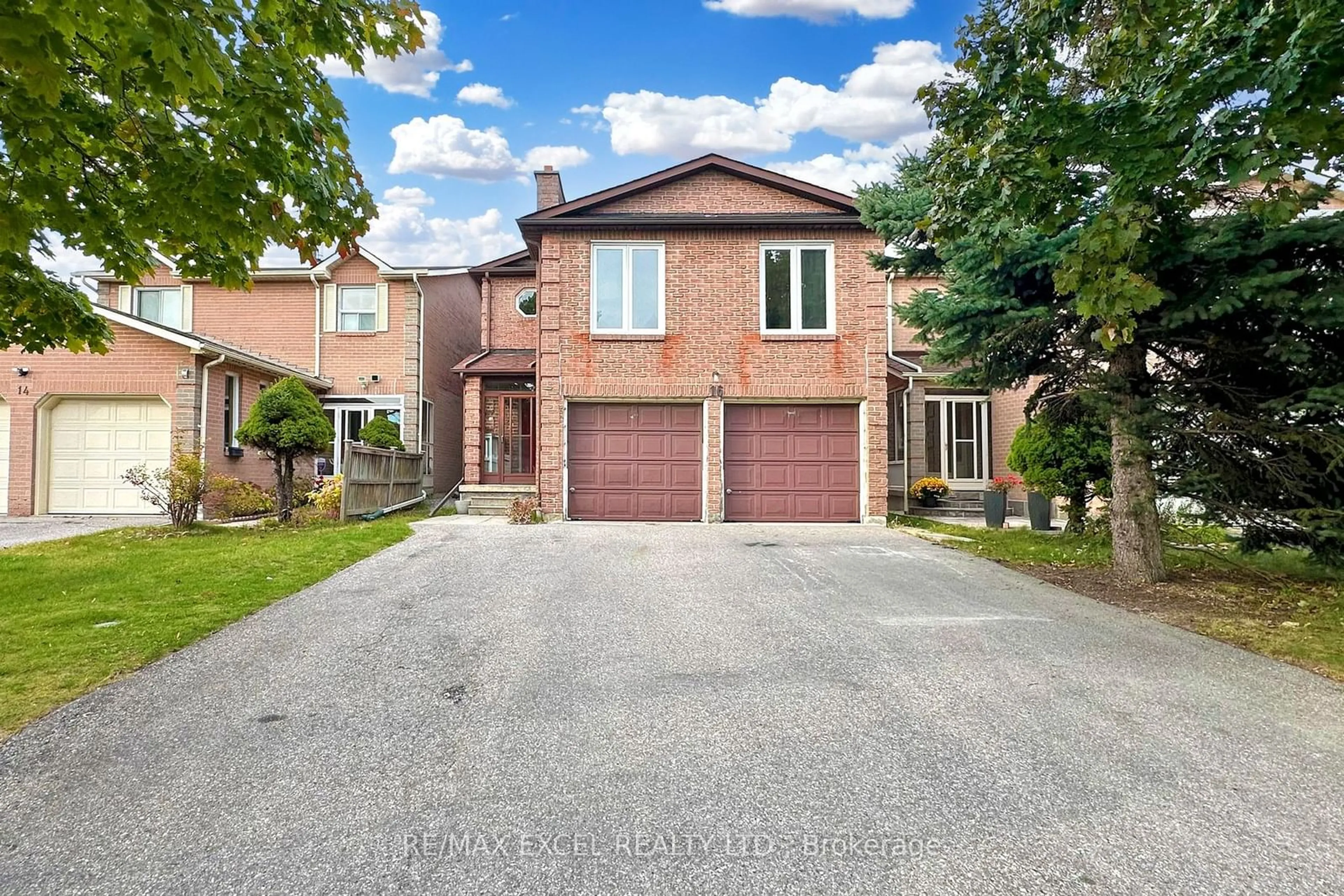 Home with brick exterior material for 16 Whiteleaf Cres, Toronto Ontario M1V 3G2