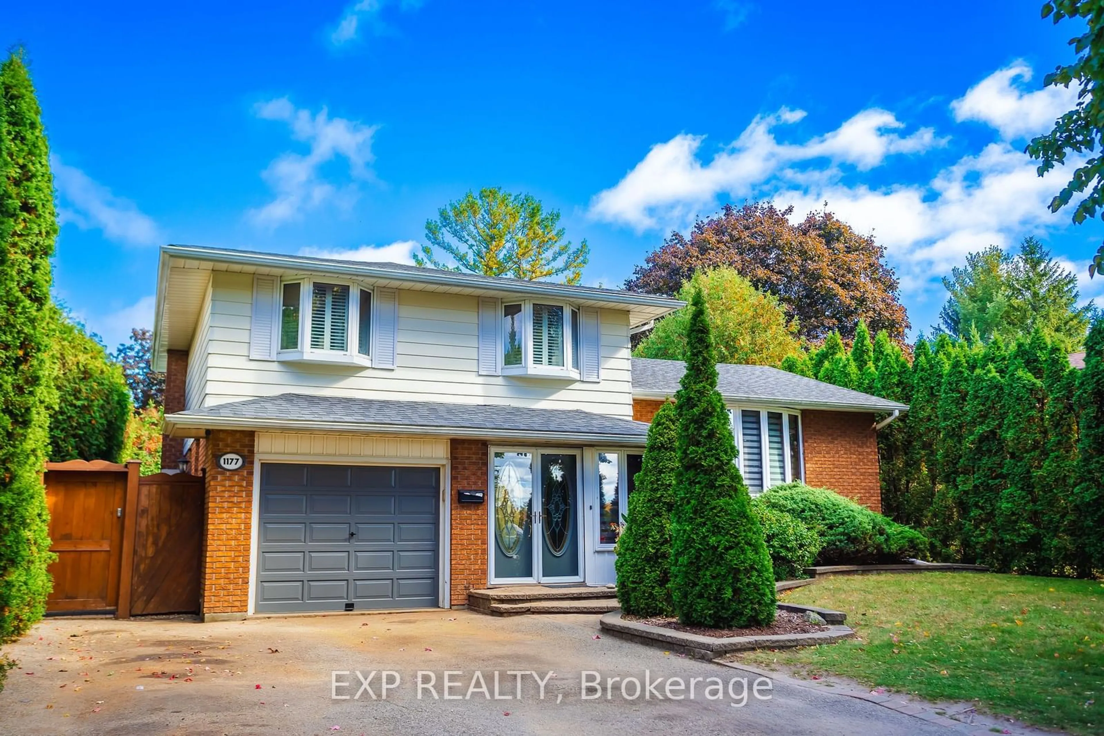 Frontside or backside of a home, the street view for 1177 Mohawk St, Oshawa Ontario L1G 7B7