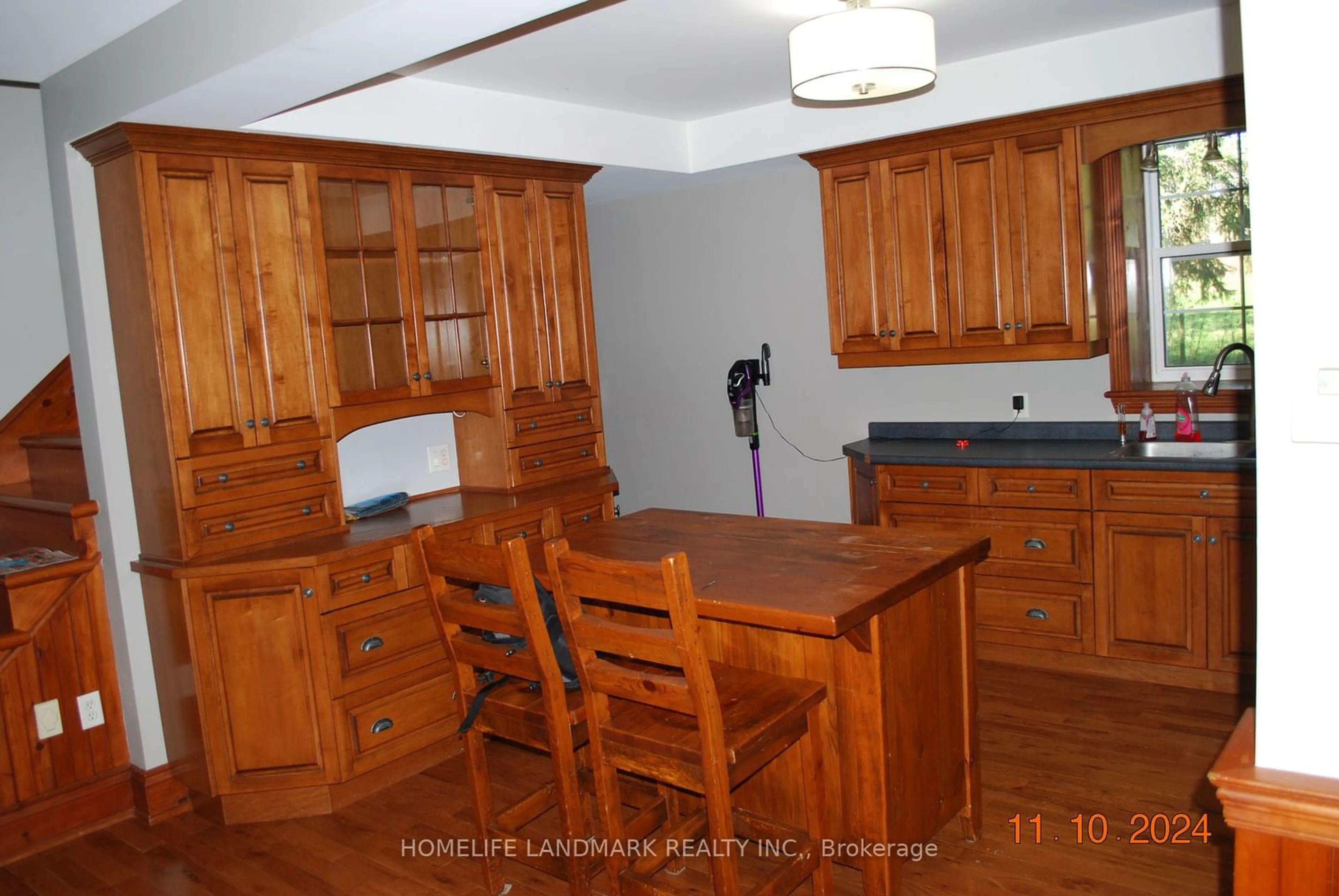 Kitchen, wood floors, cottage for 3548 Concession Road 7 Rd, Clarington Ontario L0B 1M0