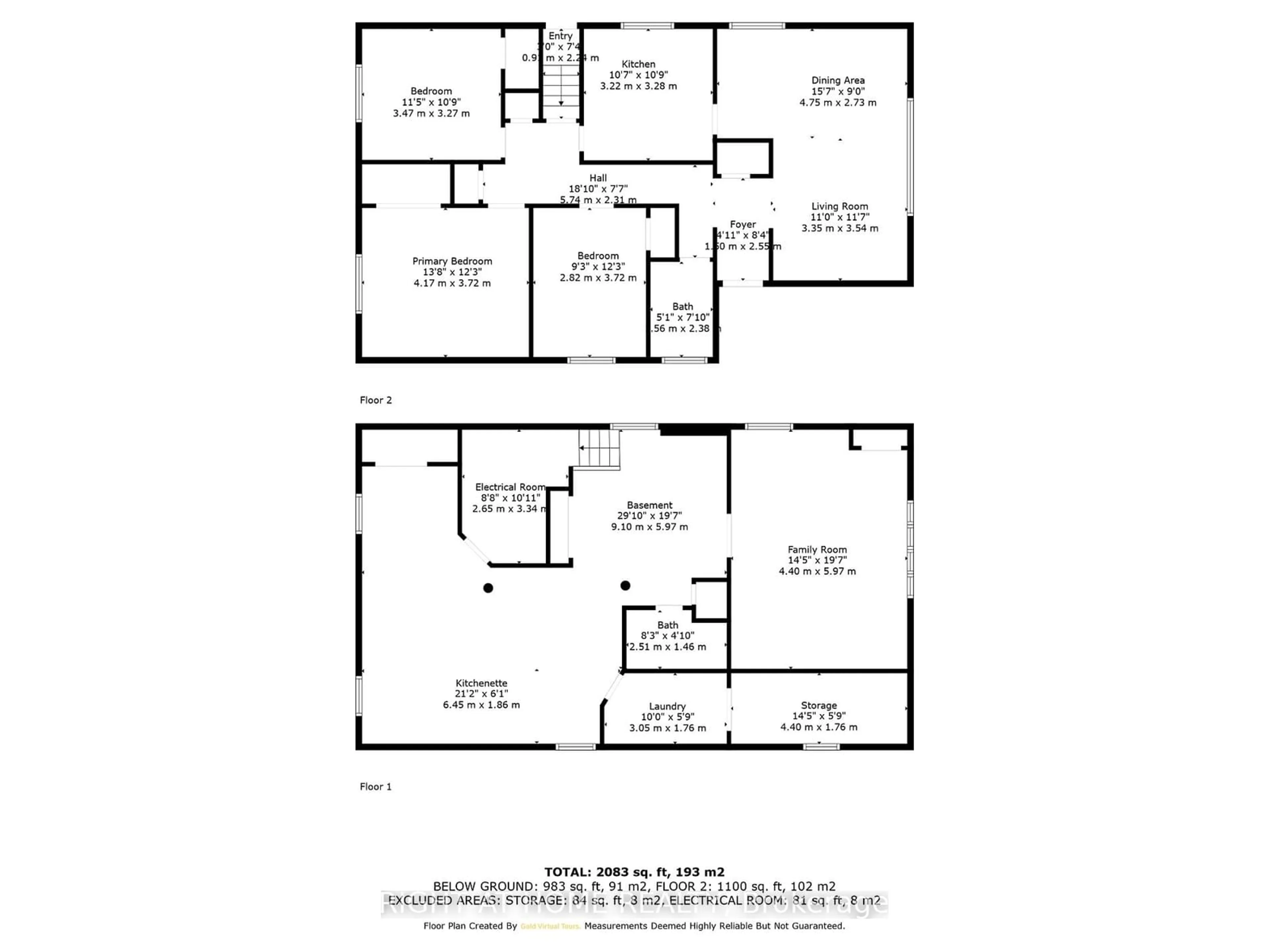 Floor plan for 76 Courton Dr, Toronto Ontario M1R 1K8