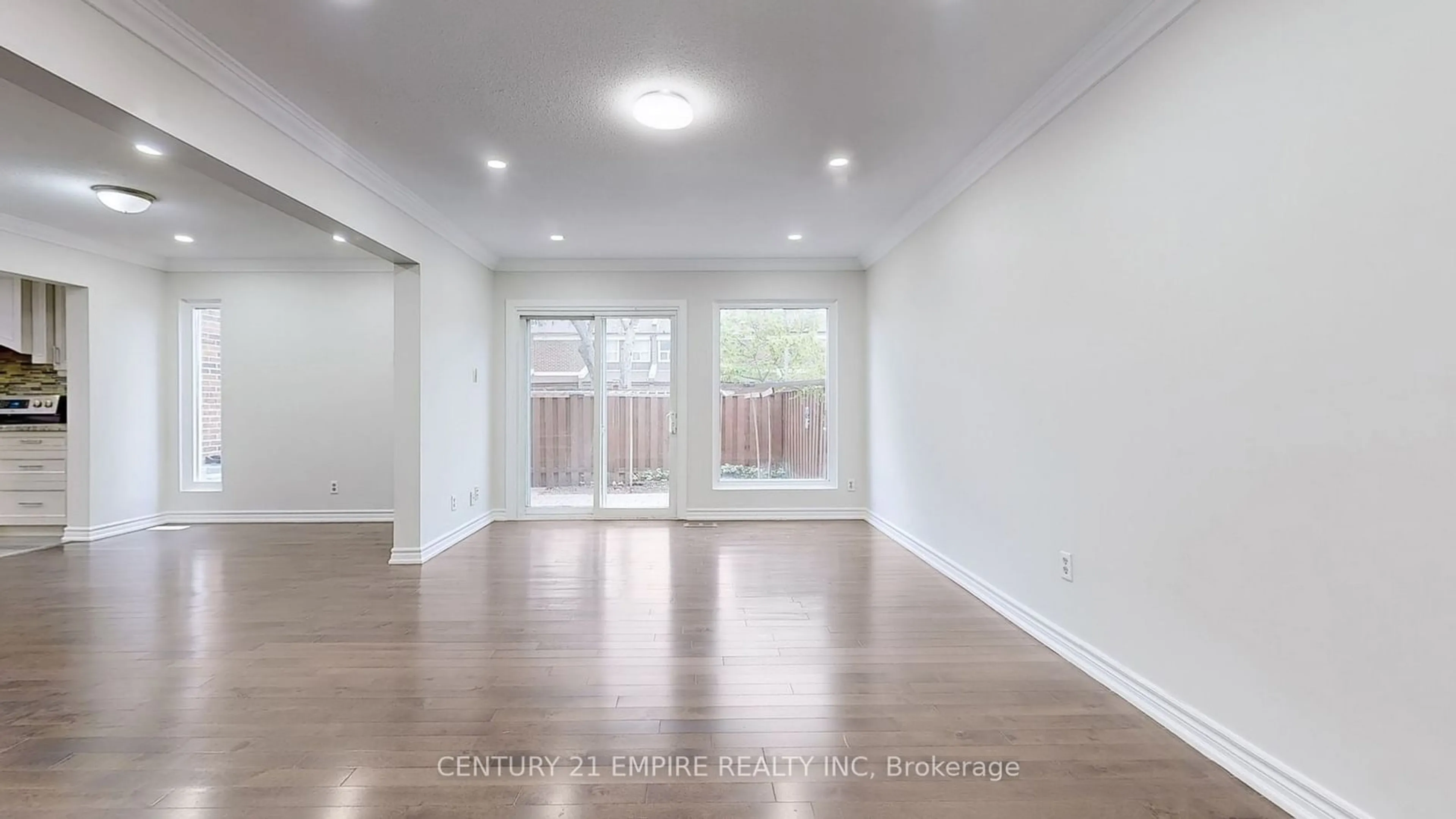 A pic of a room, wood floors for 124 Dusay Pl #155, Toronto Ontario M1W 2N2