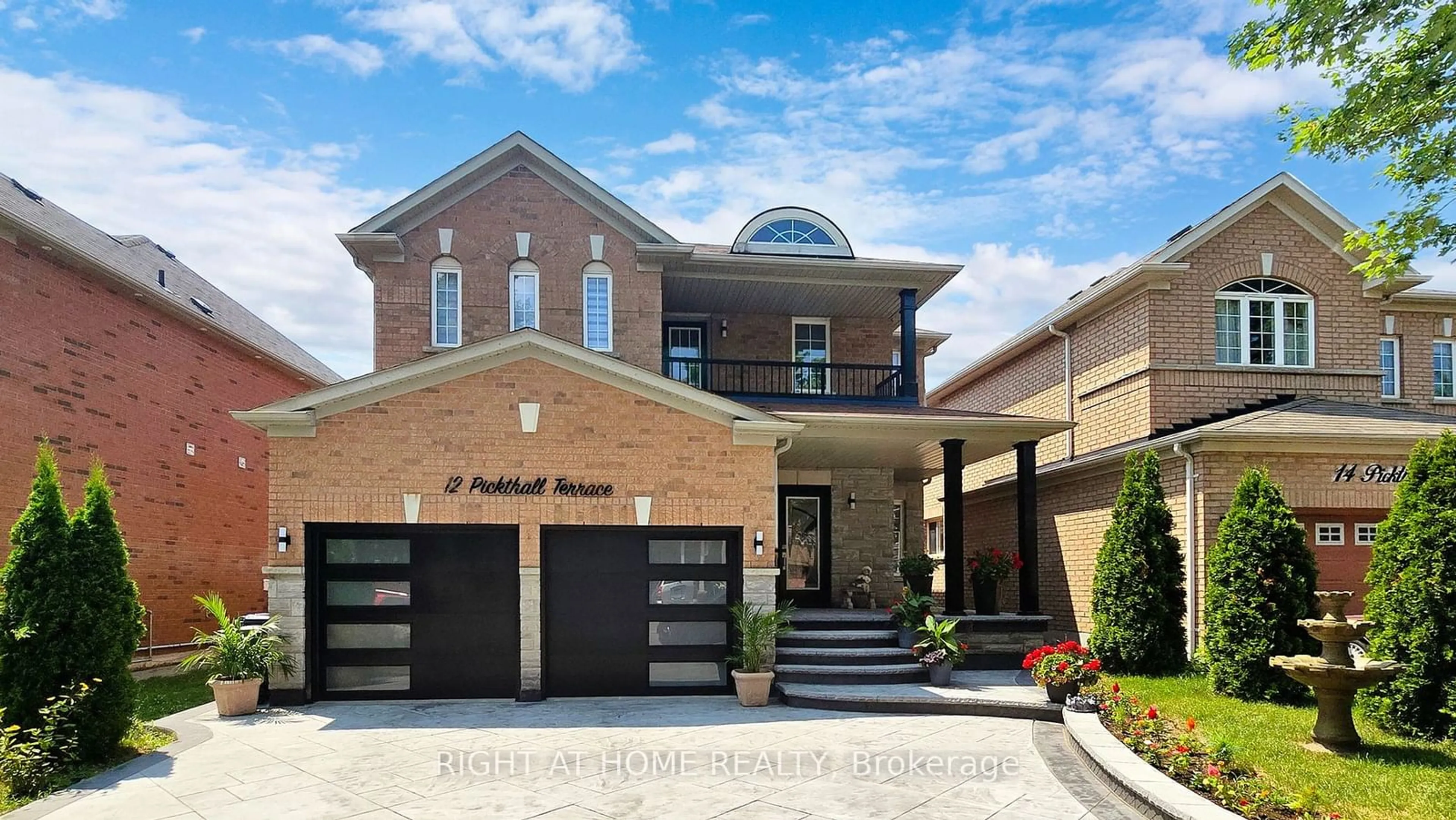 Home with brick exterior material for 12 Pickthall Terr, Toronto Ontario M1E 5K9