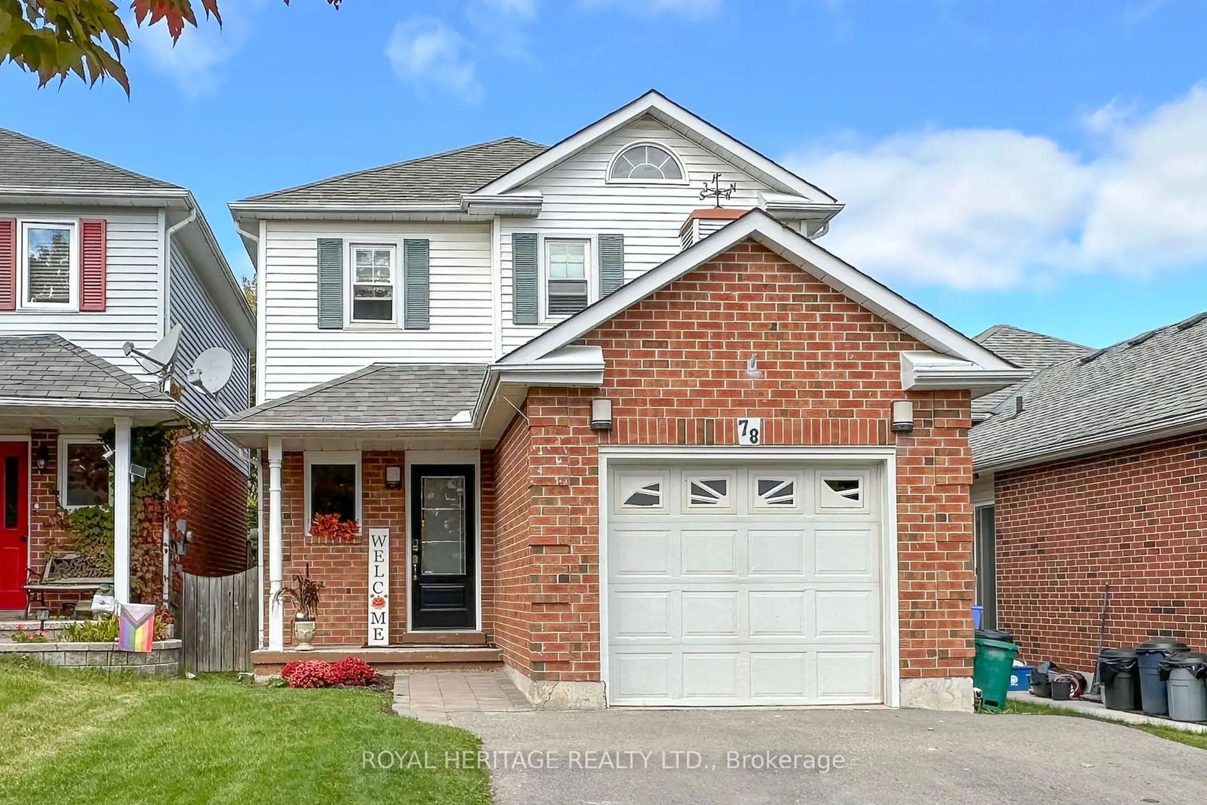 Home with brick exterior material for 78 Hart Blvd, Clarington Ontario L1B 1E4