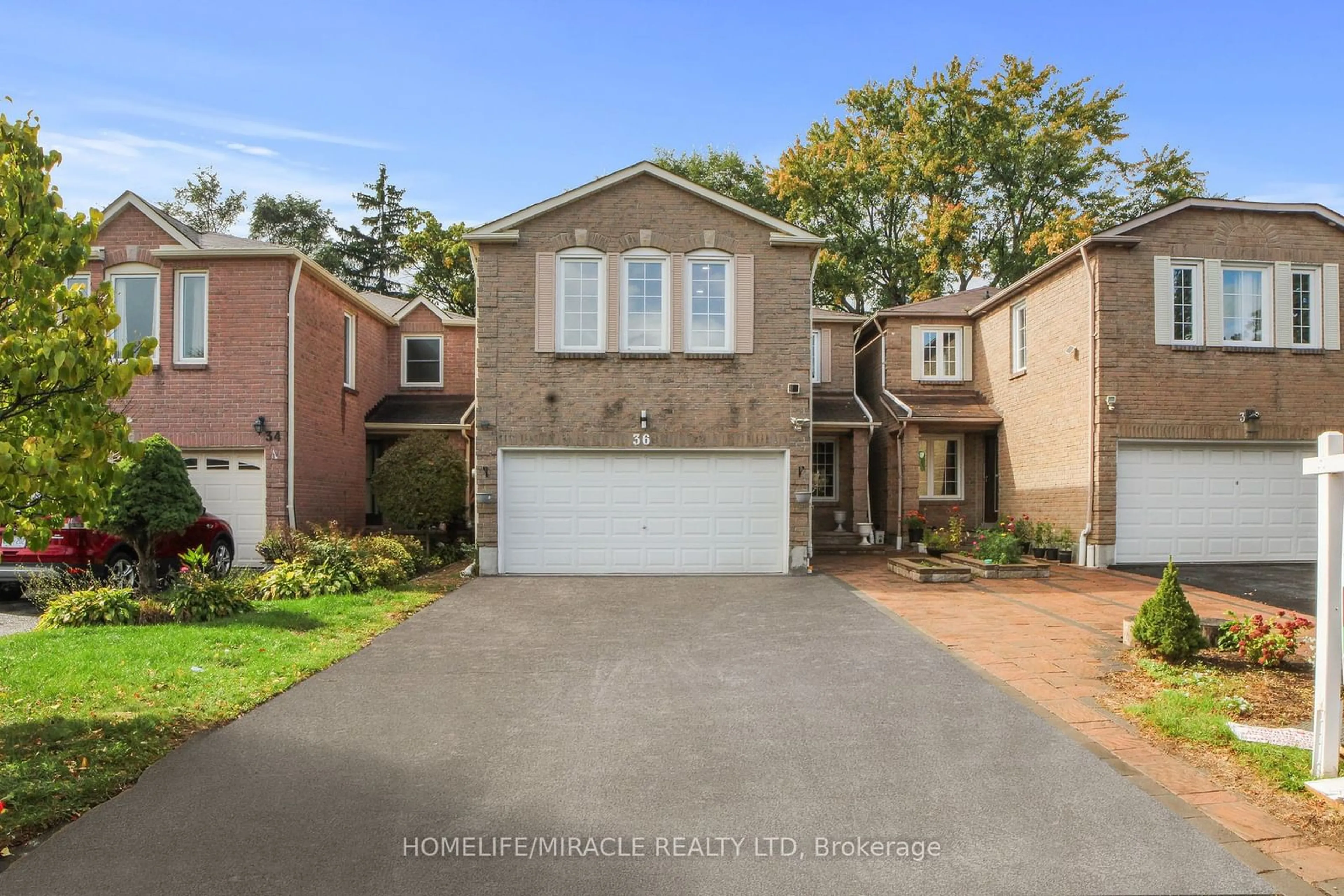 Frontside or backside of a home, the street view for 36 Ponymeadow Terr, Toronto Ontario M1C 4J3