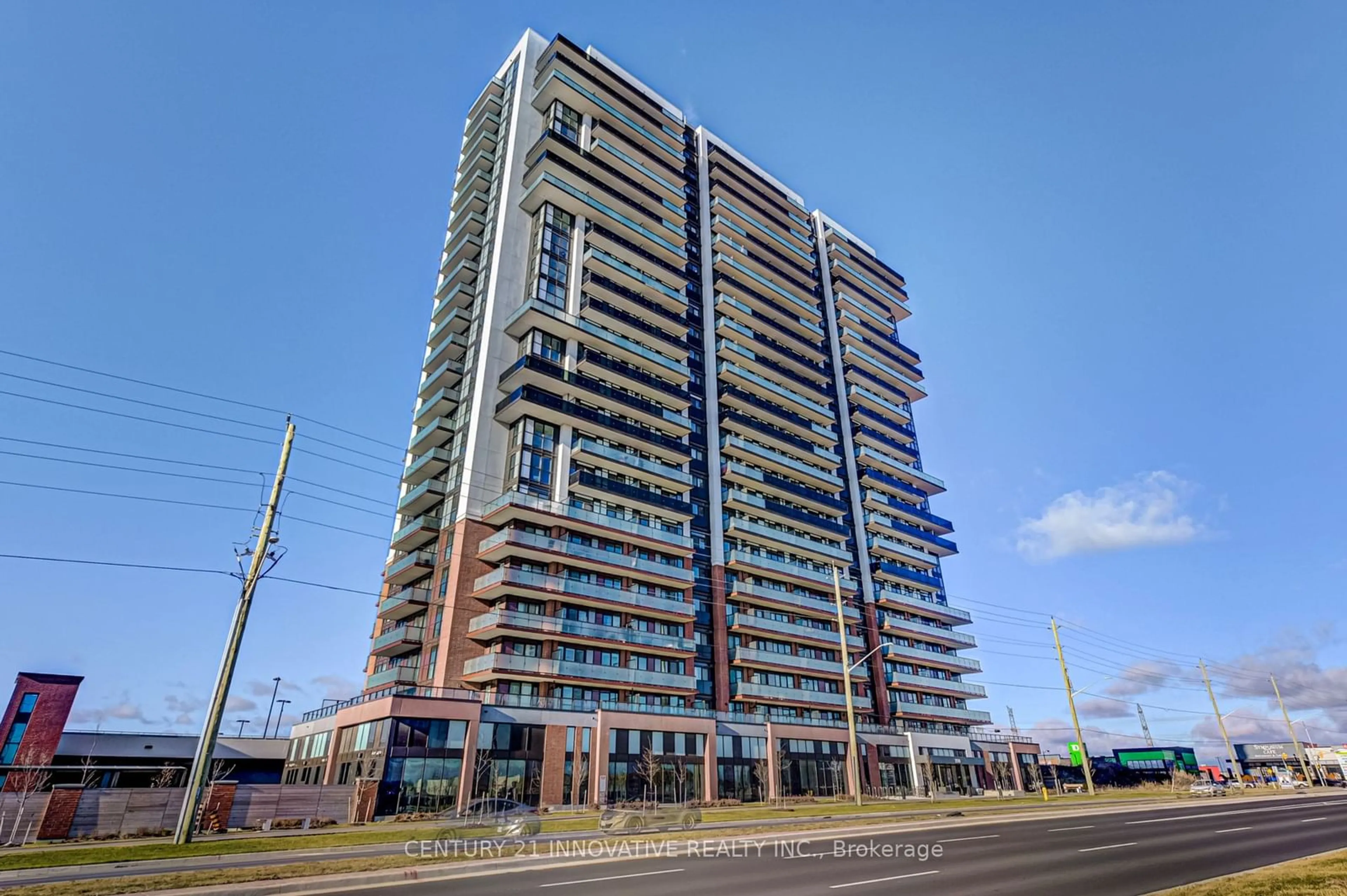 A pic from exterior of the house or condo, the front or back of building for 2550 Simcoe St #1209, Oshawa Ontario L1L 0R5