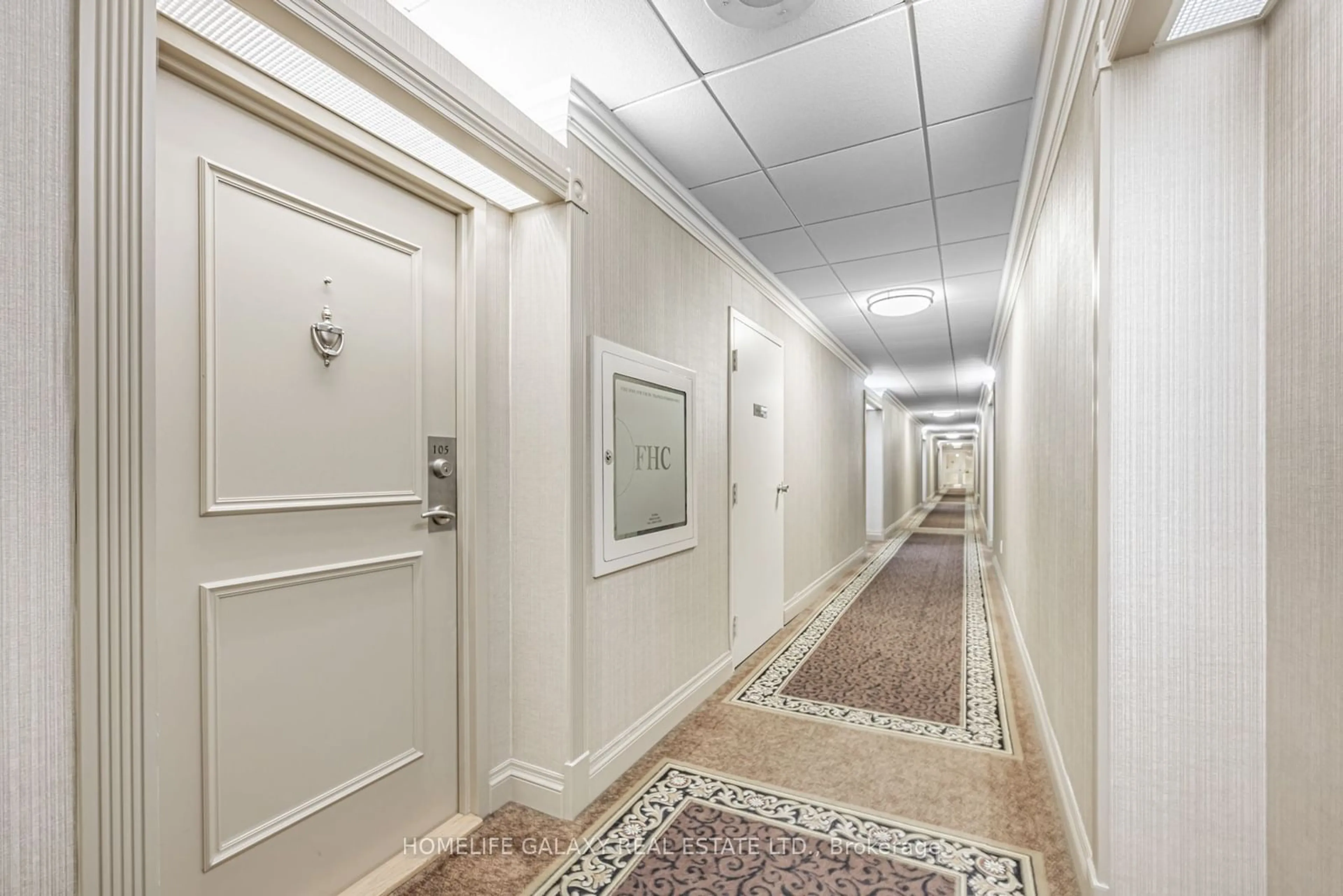 Indoor foyer, unknown floor for 20 Dean Park Rd #105, Toronto Ontario M1B 3G9