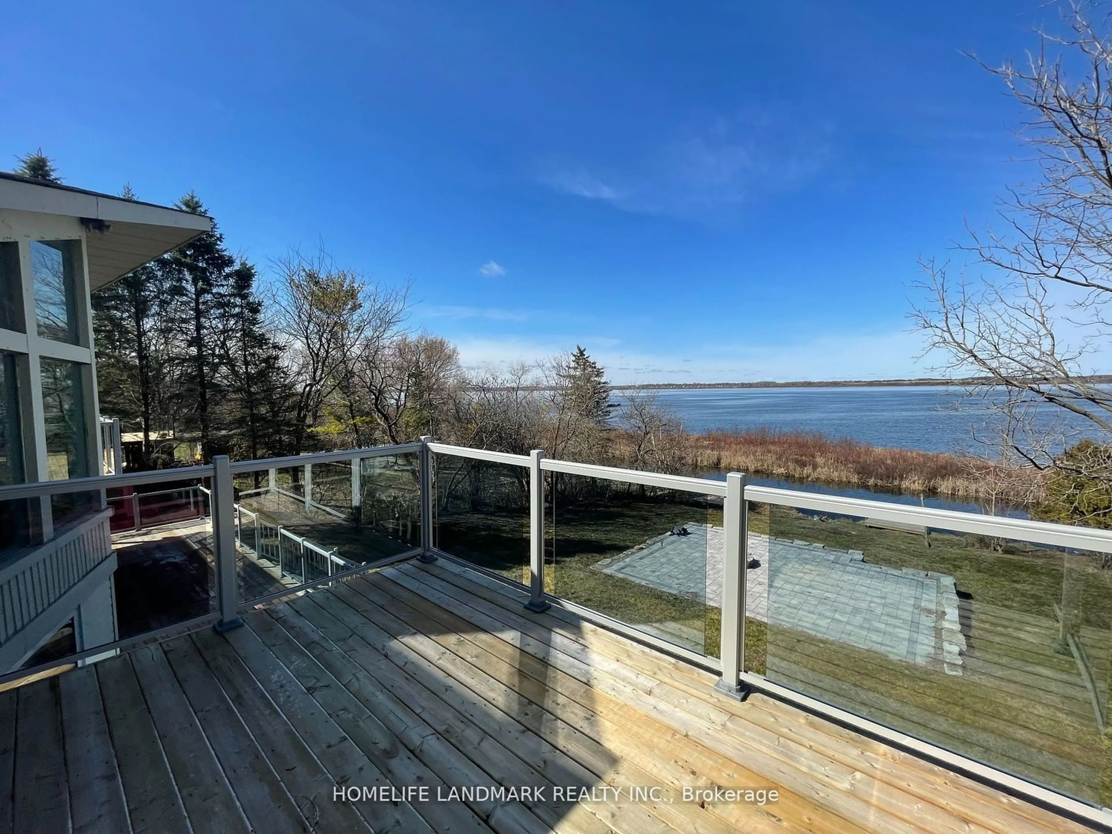 A pic from exterior of the house or condo, the view of lake or river for 334 Fralick's Beach Rd, Scugog Ontario L9L 1B6