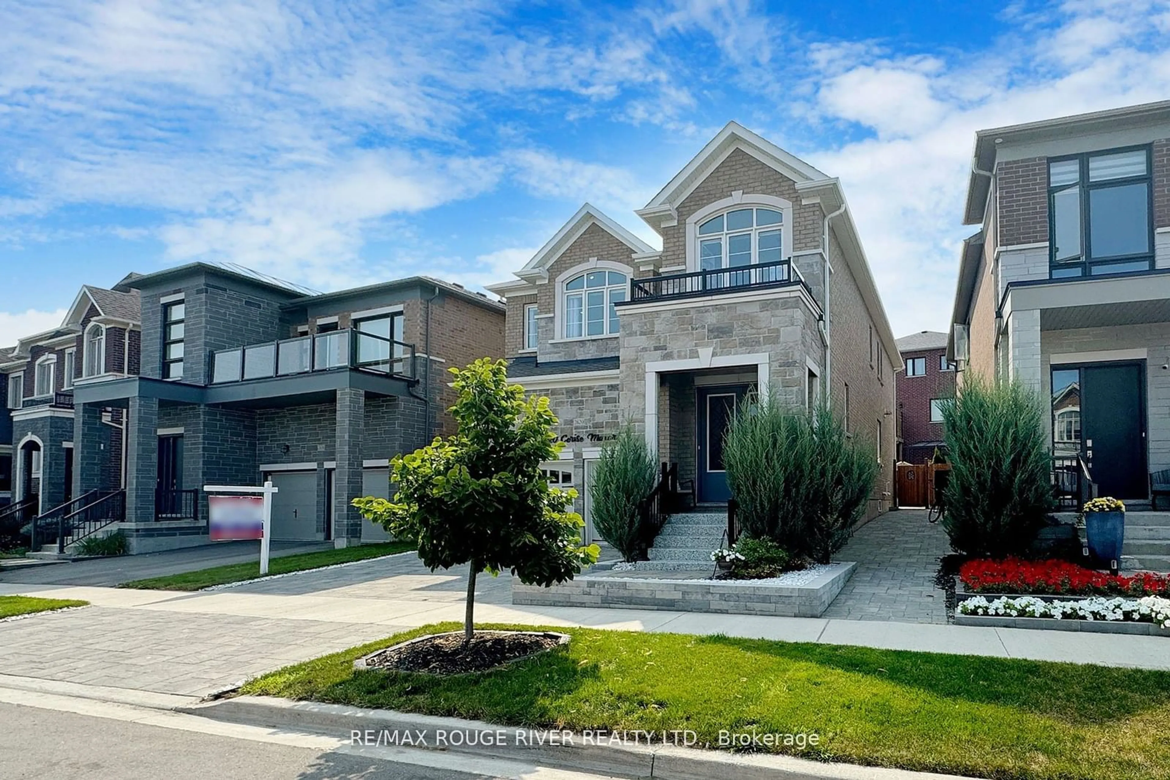 Frontside or backside of a home, the street view for 2620 Cerise Manr, Pickering Ontario L1X 0G8