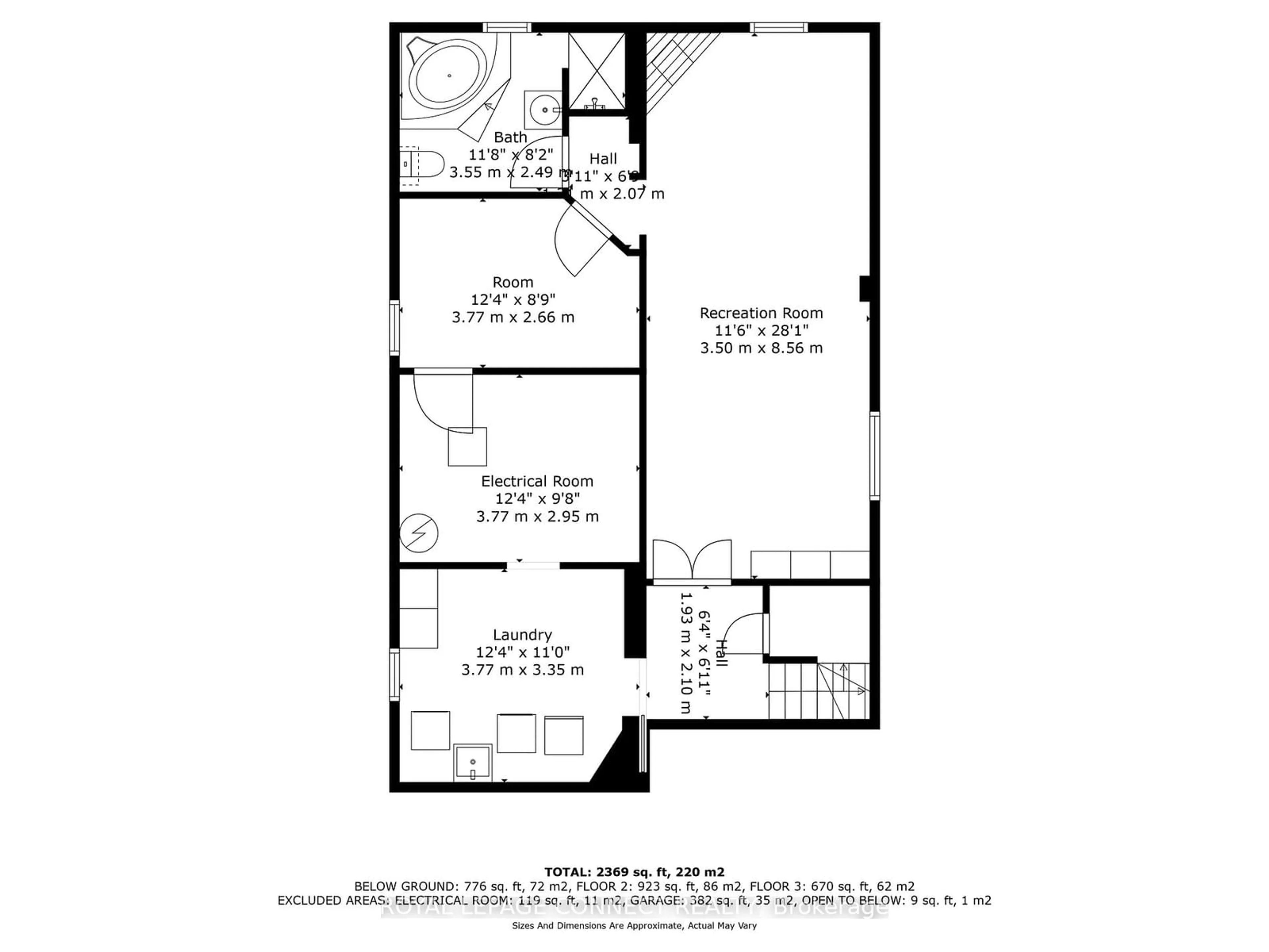 Floor plan for 47 Brenda Cres, Toronto Ontario M1K 3C5