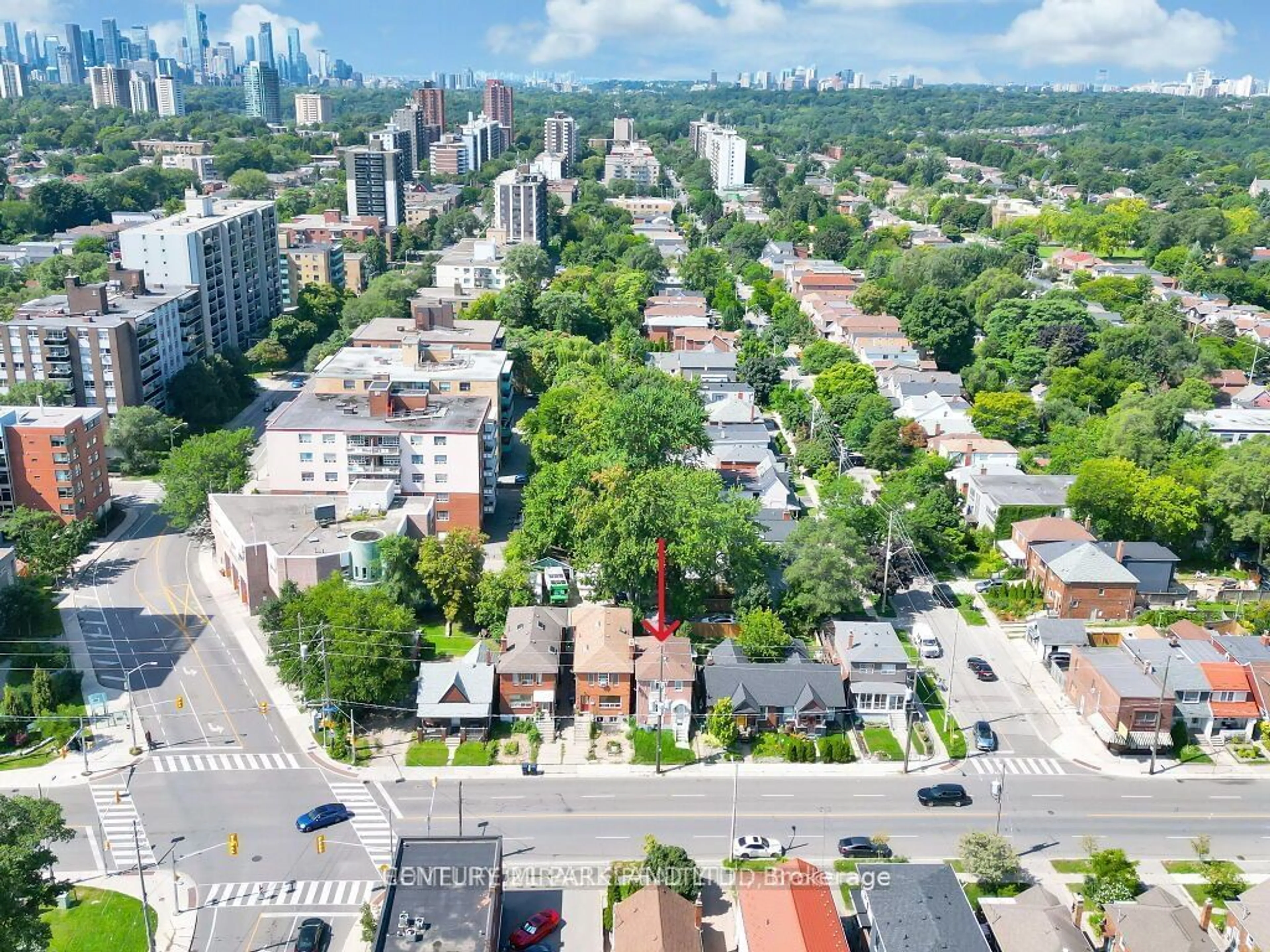 A pic from exterior of the house or condo, the street view for 304 Donlands Ave, Toronto Ontario M4J 3R6