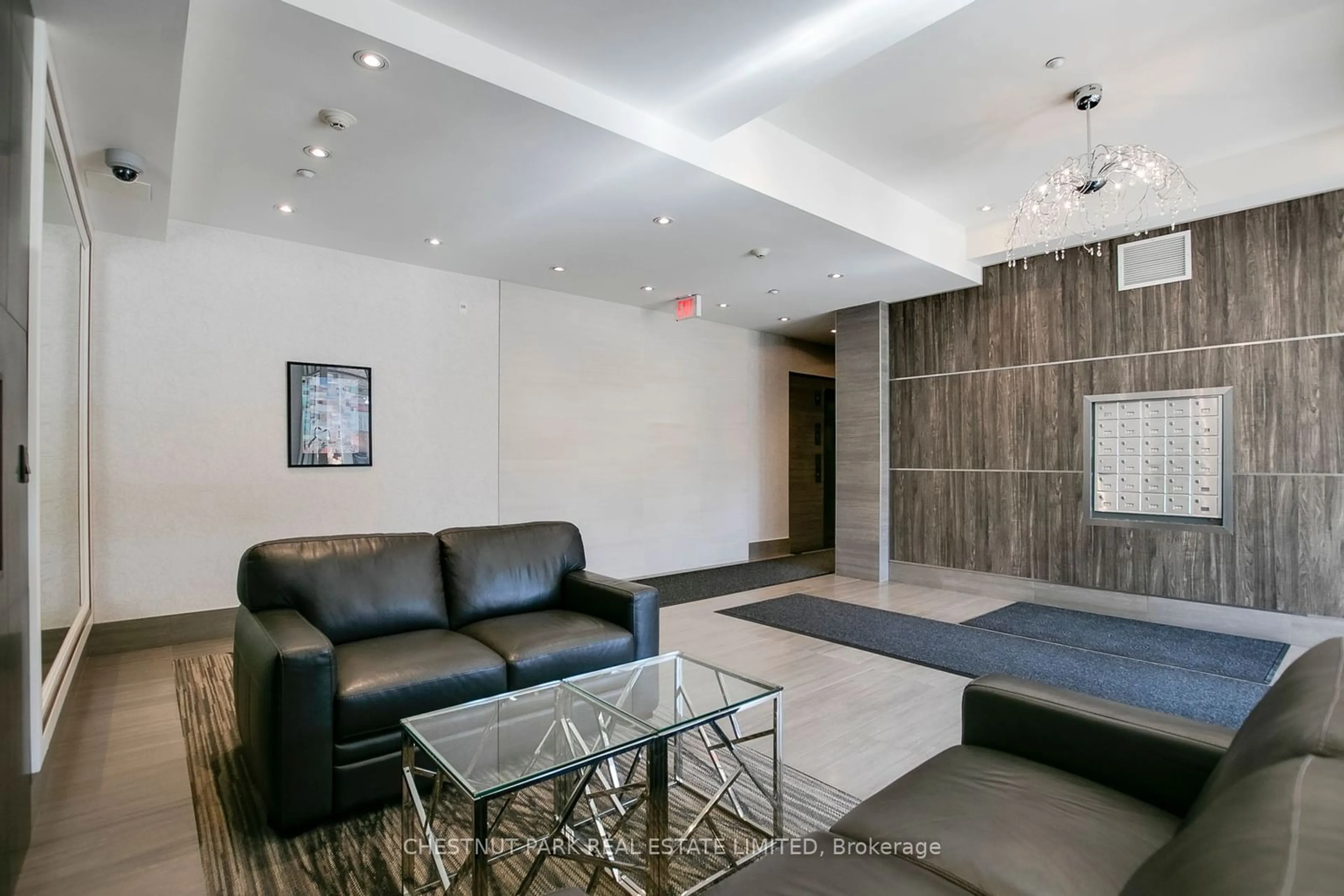 Indoor lobby, wood floors for 1 Rainsford Rd #306, Toronto Ontario M4L 3N5