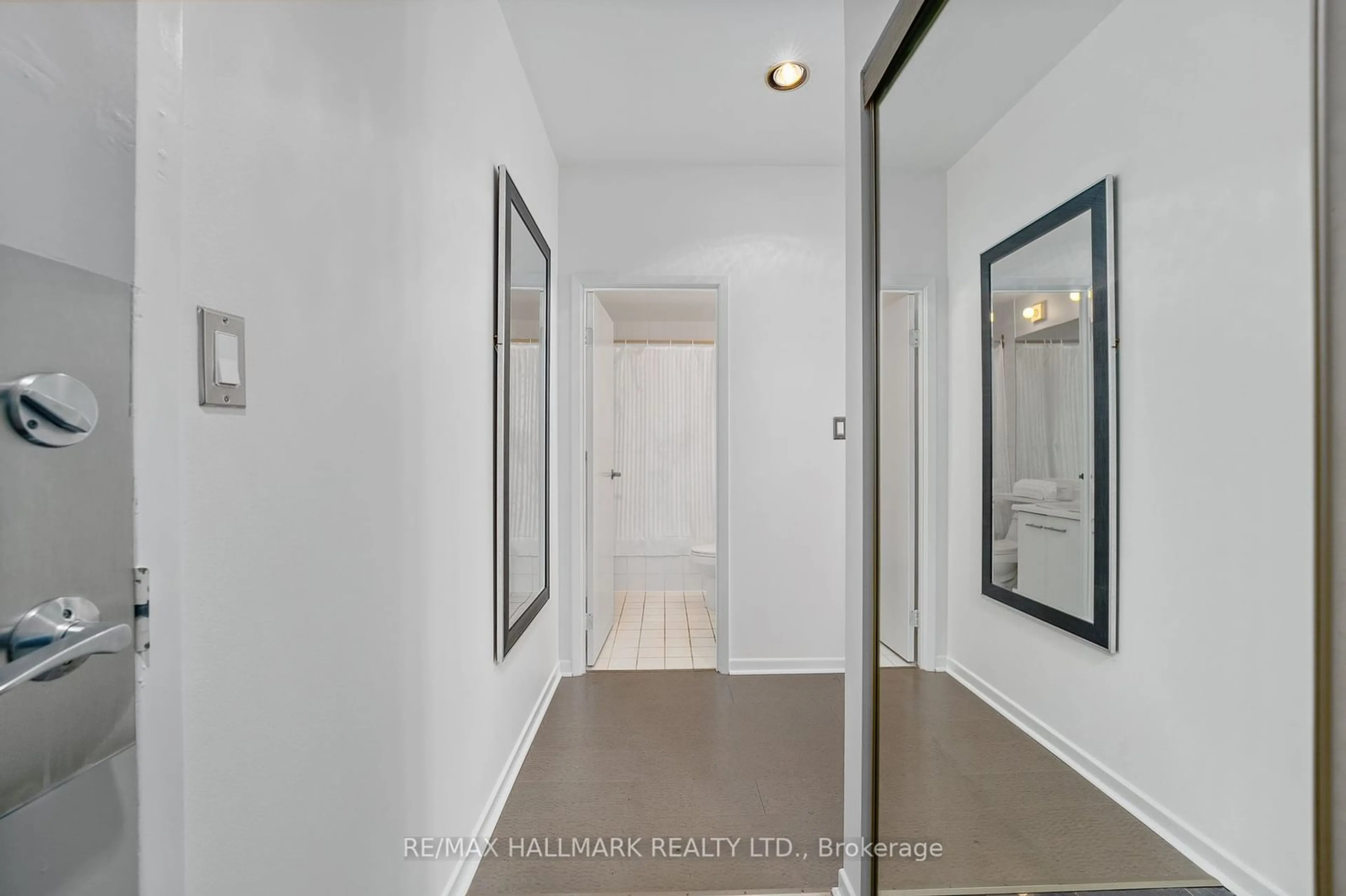 Indoor entryway, not visible floor for 300 Coxwell Ave #508, Toronto Ontario M4L 3B6