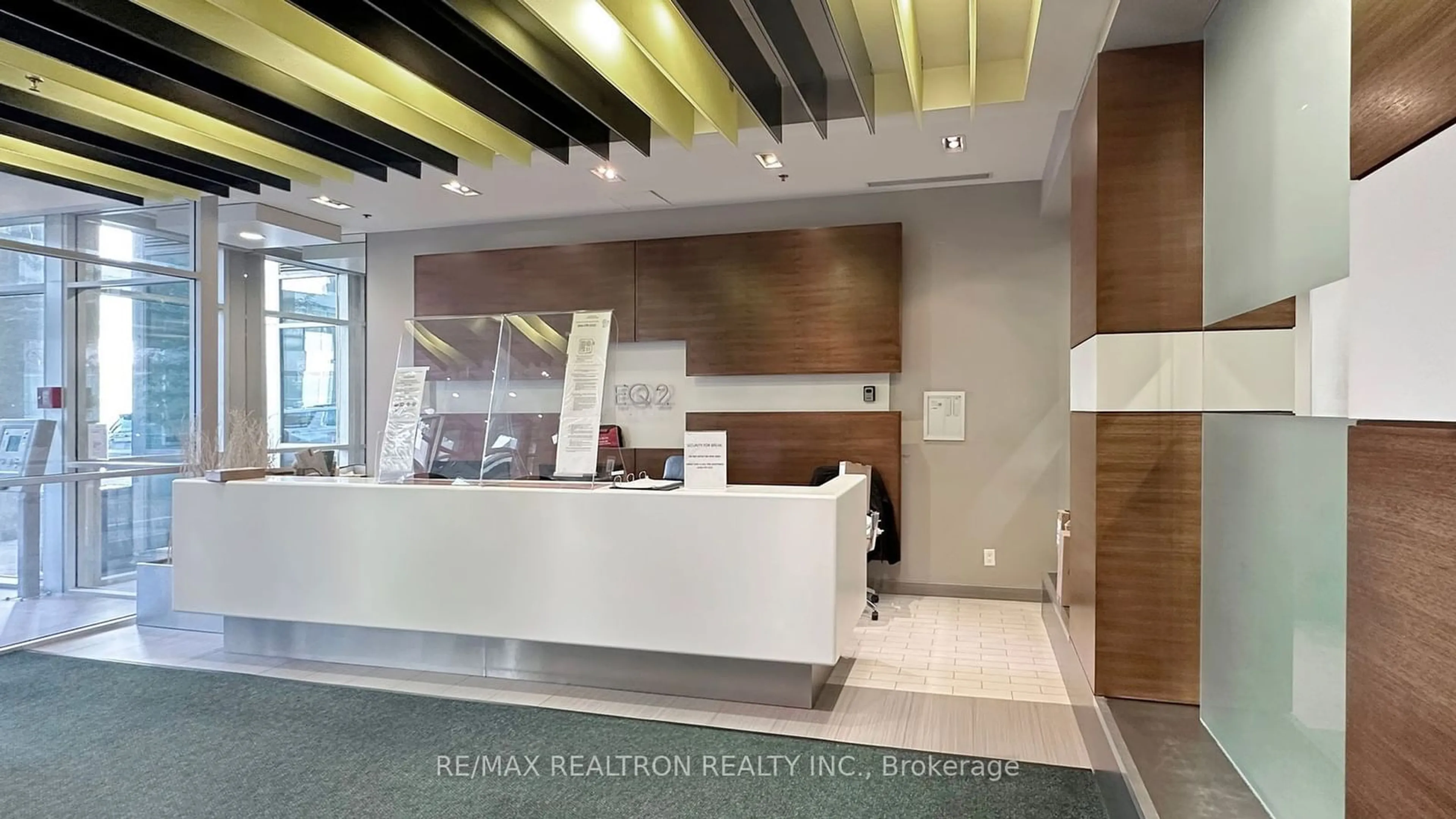 Indoor lobby, ceramic floors for 60 Town Centre Crt #309, Toronto Ontario M1P 0B1