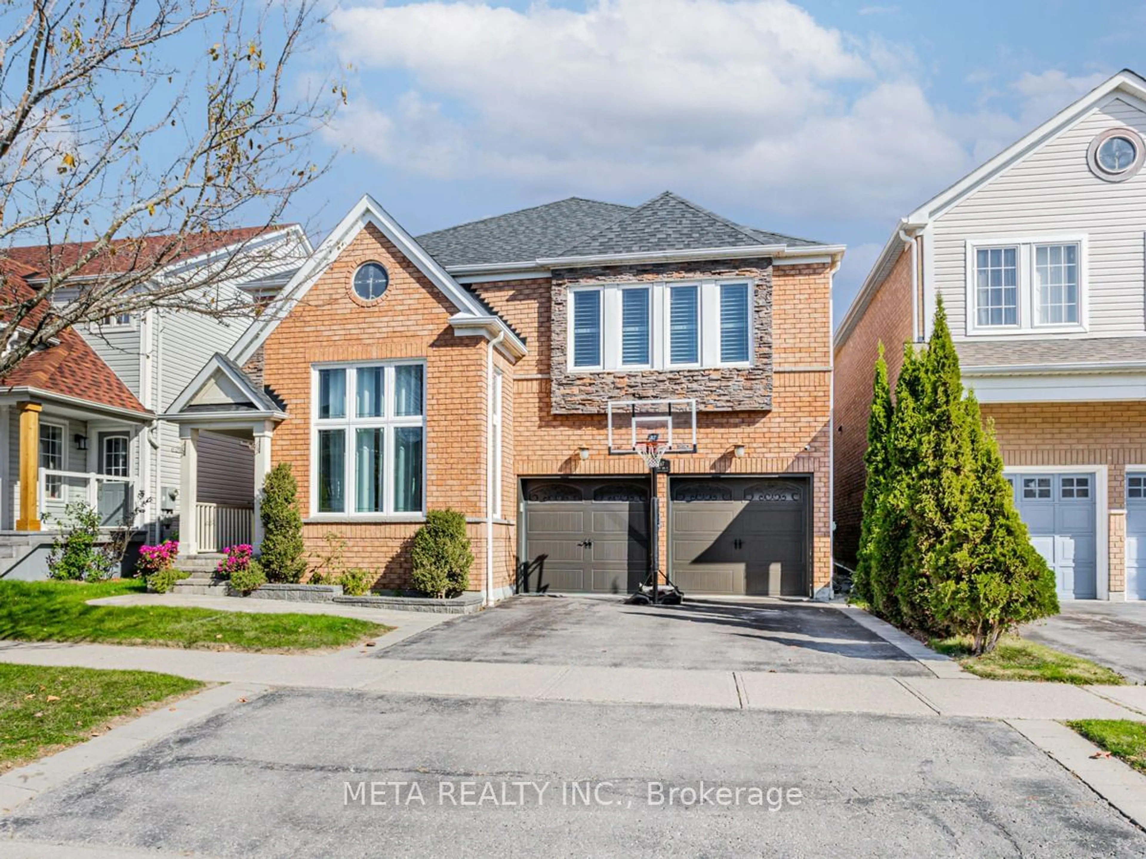 Frontside or backside of a home, the street view for 867 Audley Rd, Ajax Ontario L1Z 1M1