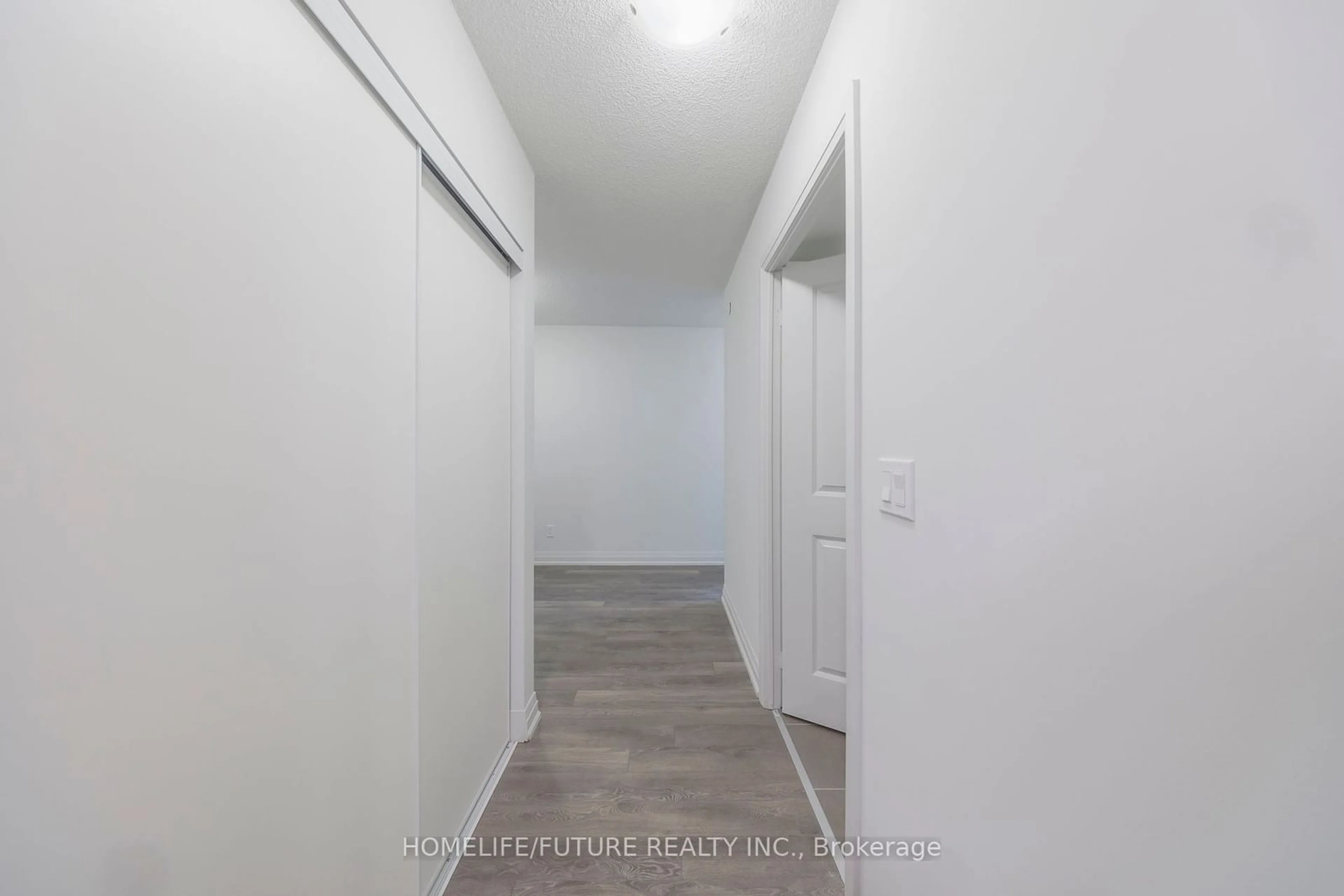 A pic of a room, not visible floor for 20 Meadowglen Pl #521, Toronto Ontario M1G 0A9