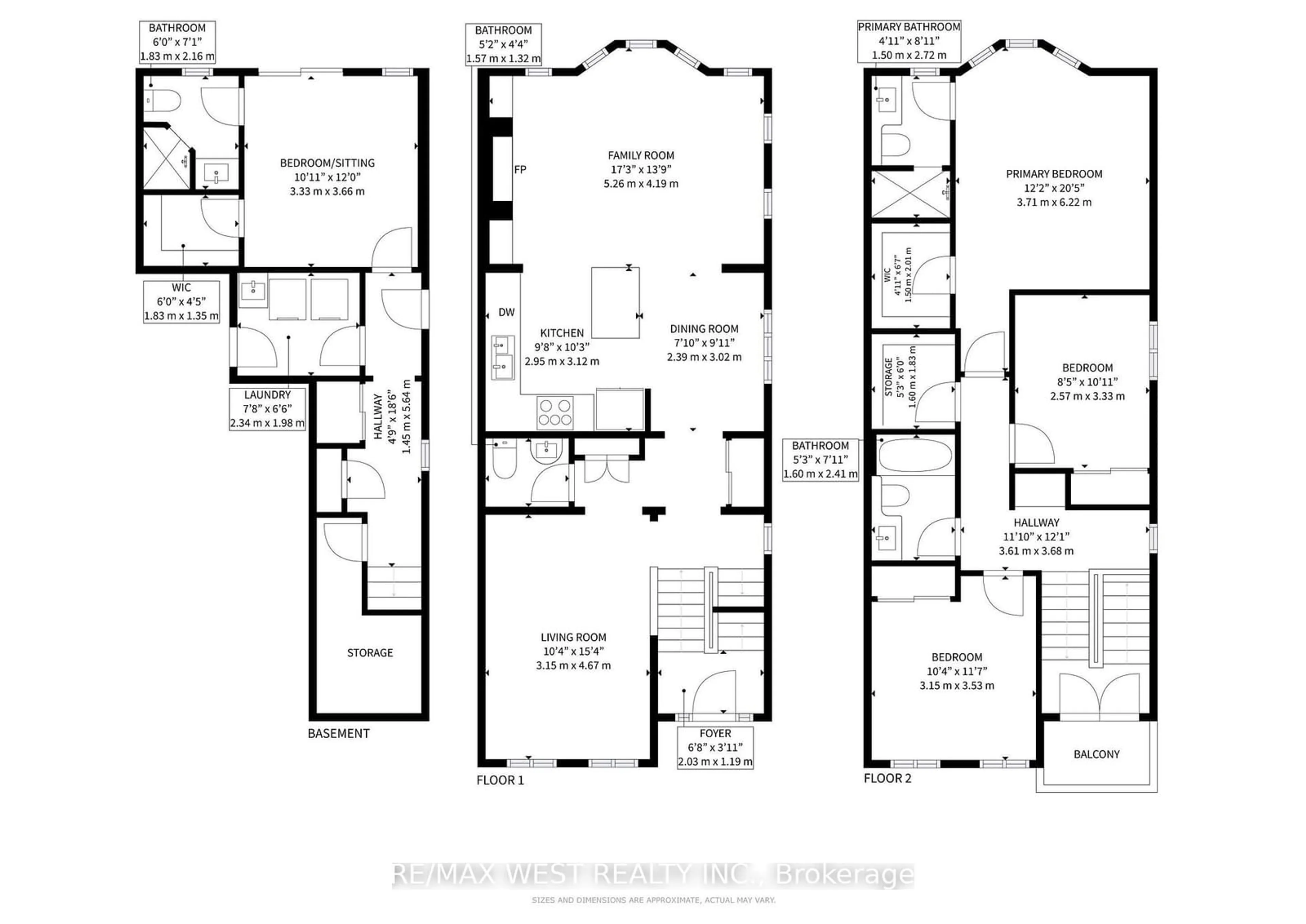 Floor plan for 12 Winkler Terr, Toronto Ontario M1L 0C2