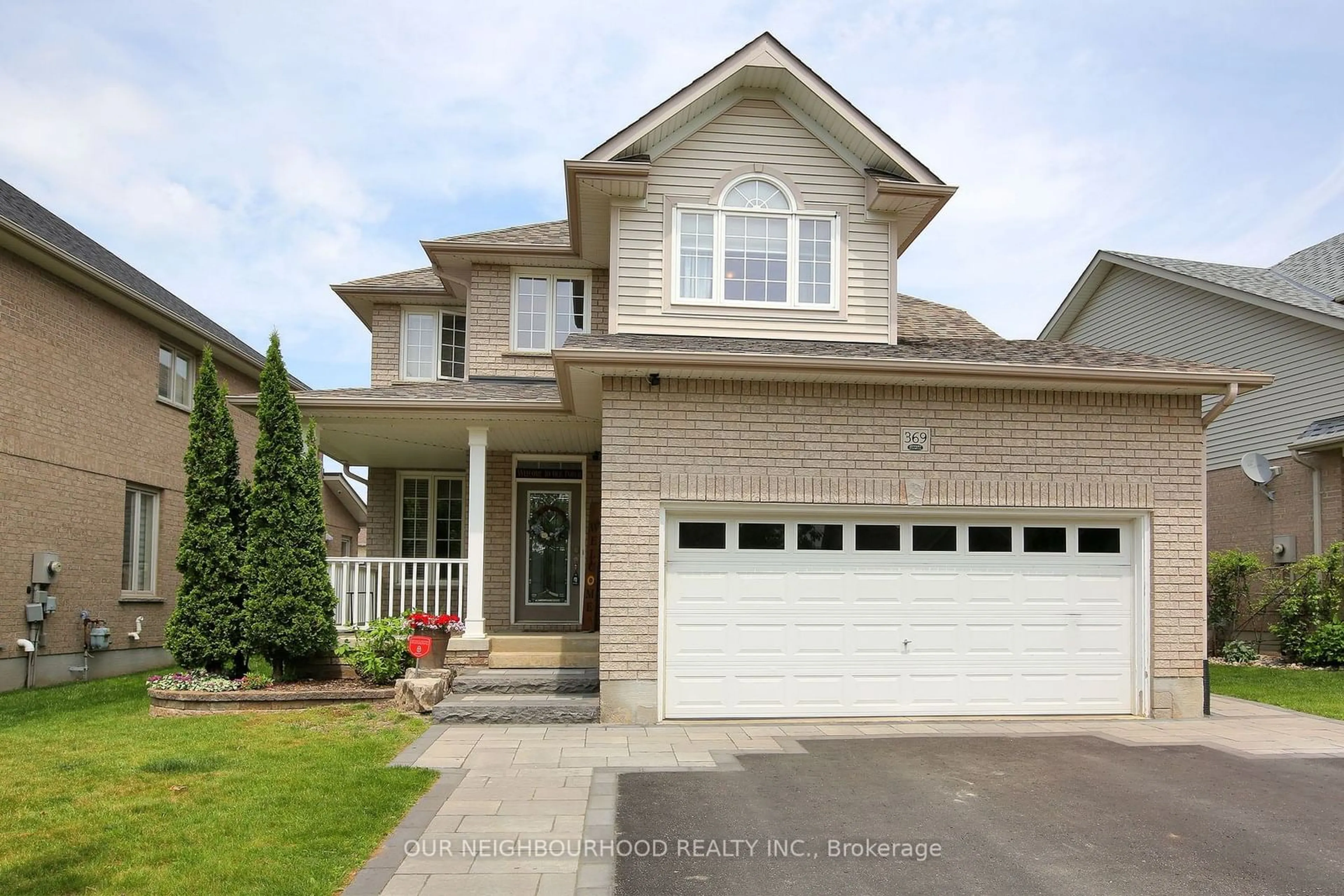 Frontside or backside of a home, the street view for 369 Travail Ave, Oshawa Ontario L1L 0B1