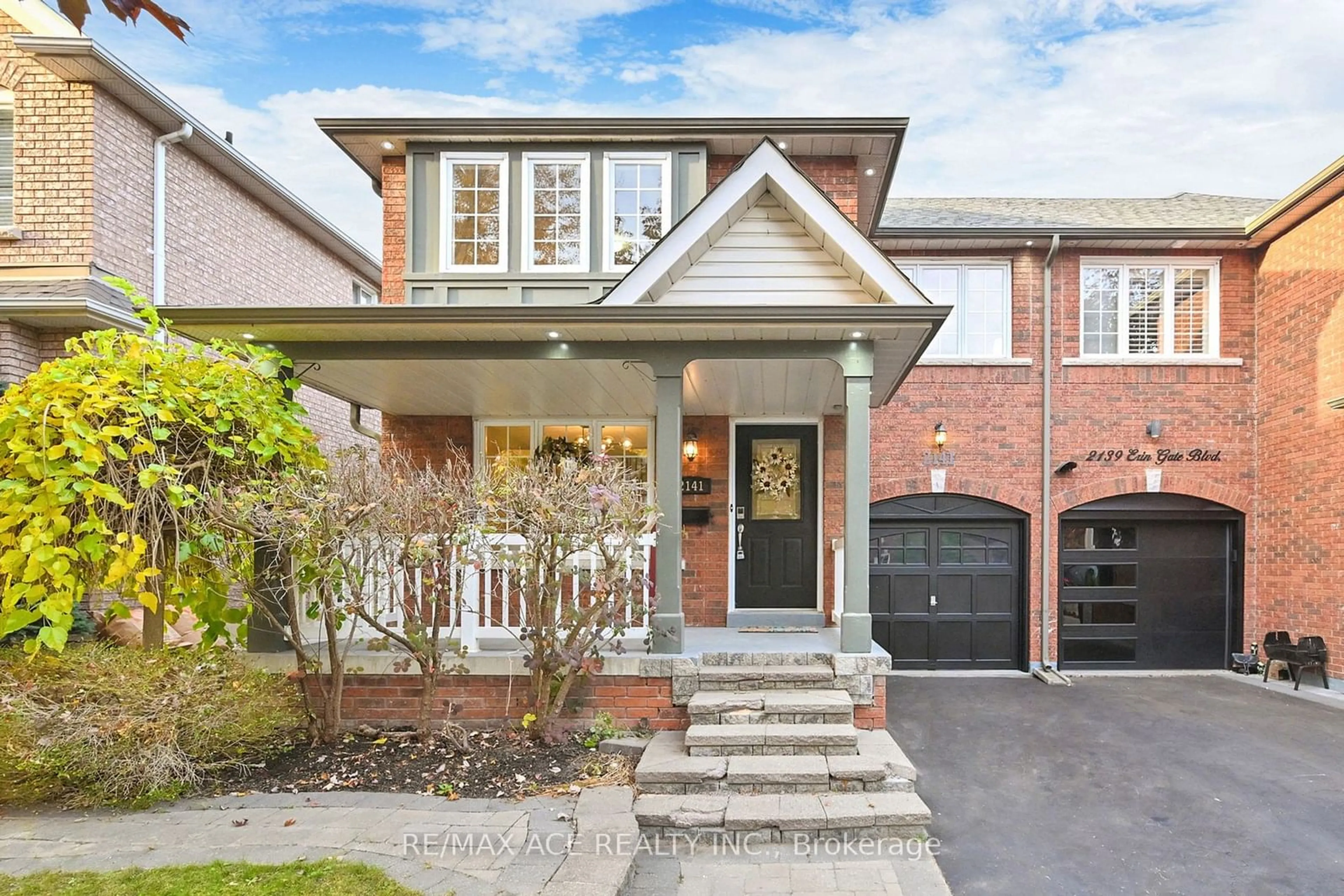 Home with brick exterior material for 2141 Erin Gate Blvd, Pickering Ontario L1X 2V3