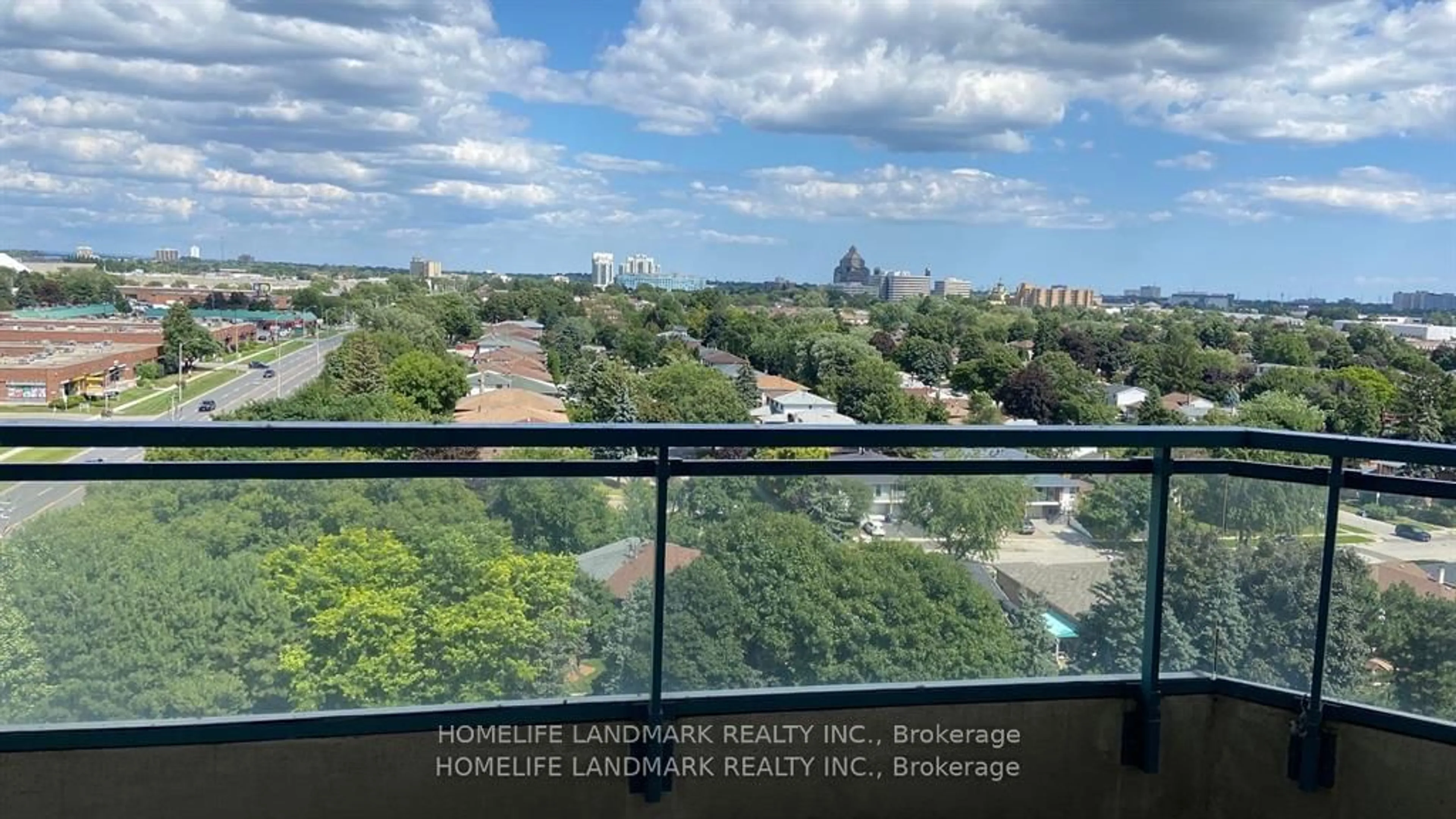 A pic from exterior of the house or condo, the view of lake or river for 4725 Sheppard Ave #1204, Toronto Ontario M1S 5B2