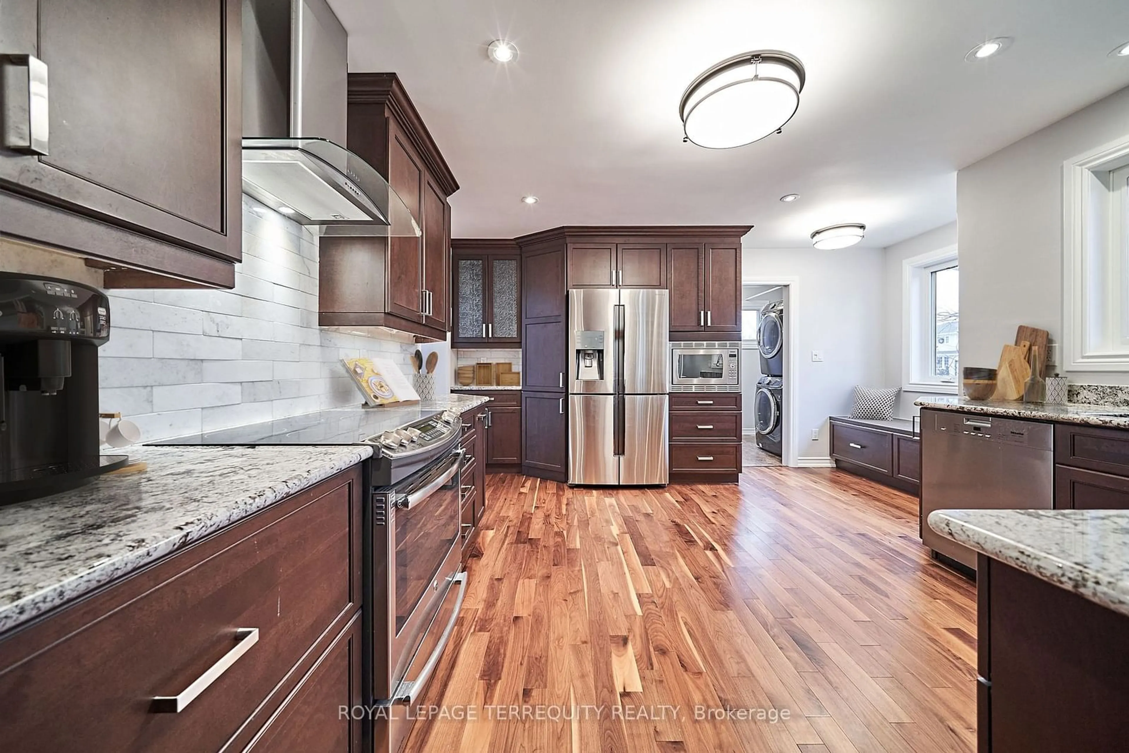 Open concept kitchen for 83 Sherwood Rd, Ajax Ontario L1T 2Y7