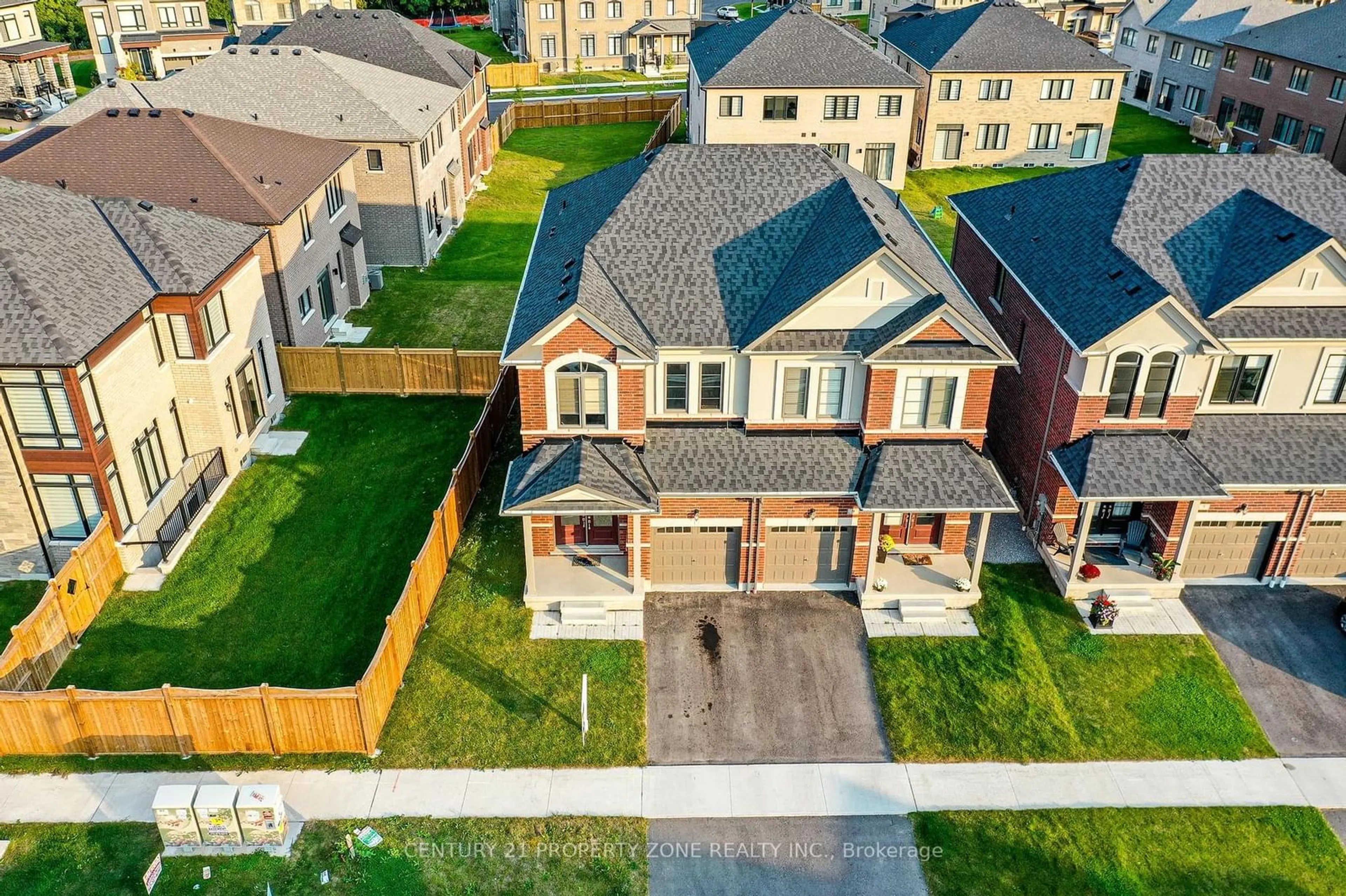 Frontside or backside of a home, the street view for 11 Hinkson St, Whitby Ontario L1P 0N3