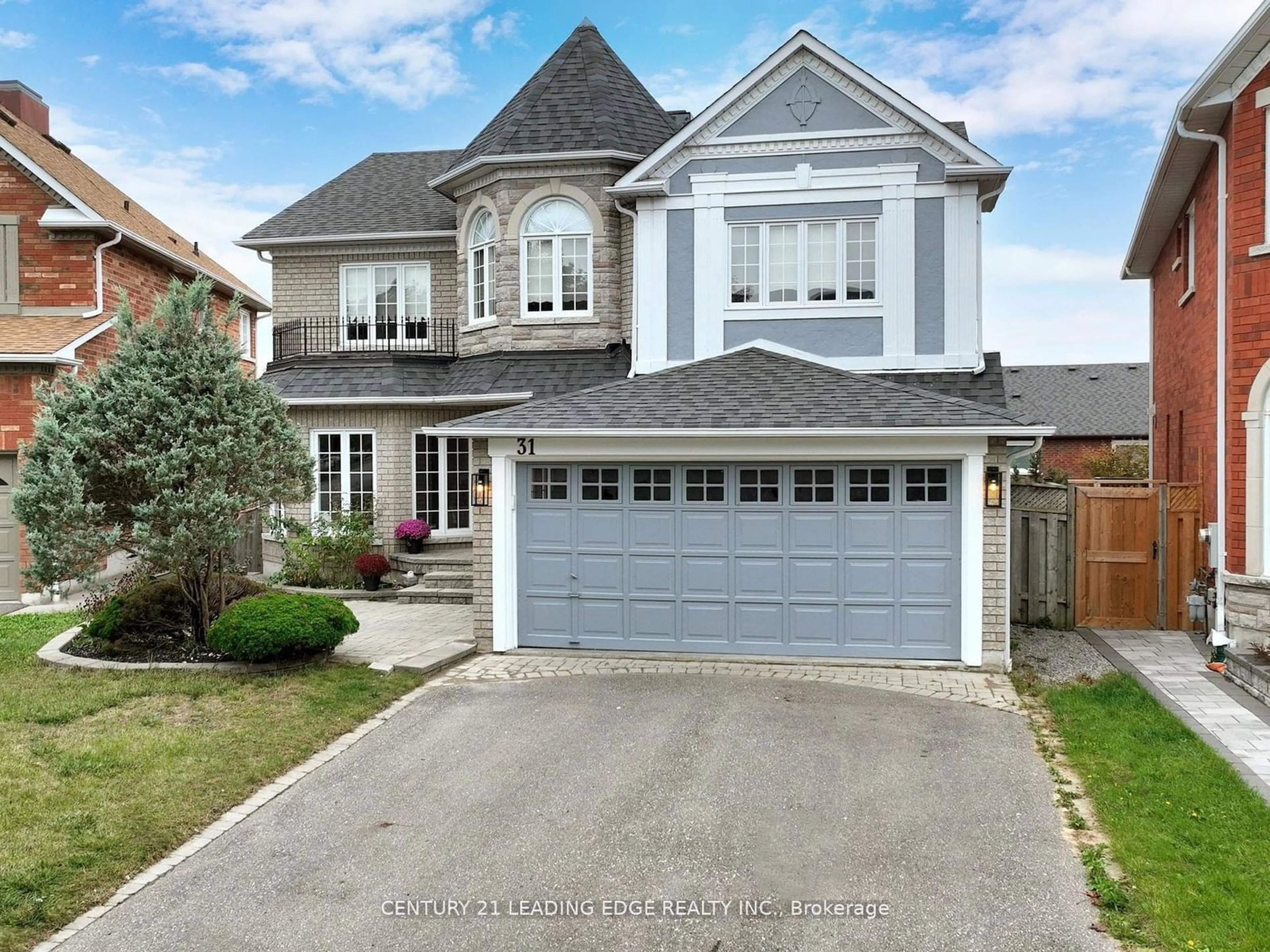 Frontside or backside of a home, the street view for 31 Welsh St, Ajax Ontario L1T 4A4