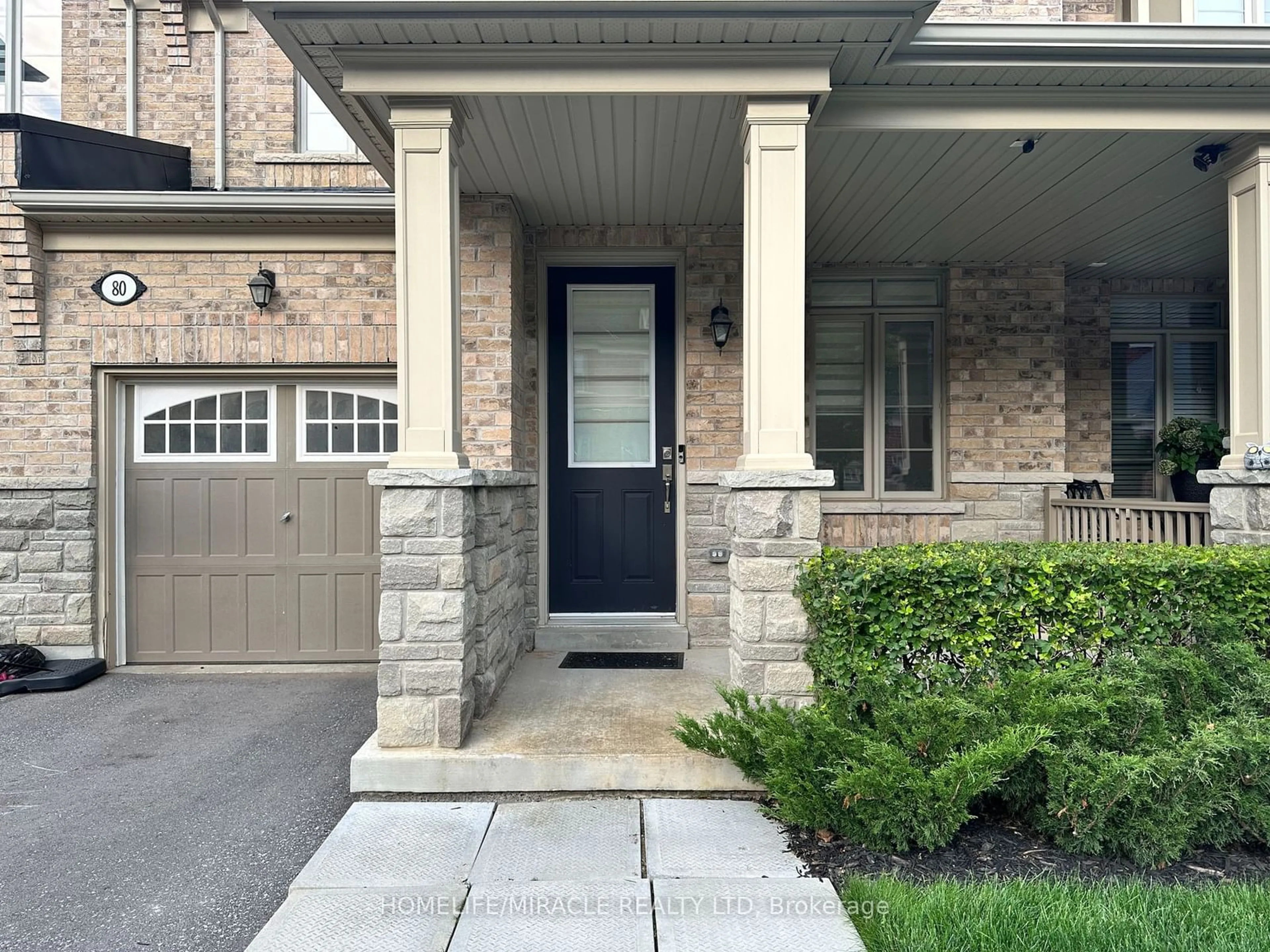 Indoor entryway, cement floor for 80 Workmen's Circ, Ajax Ontario L1T 0N7