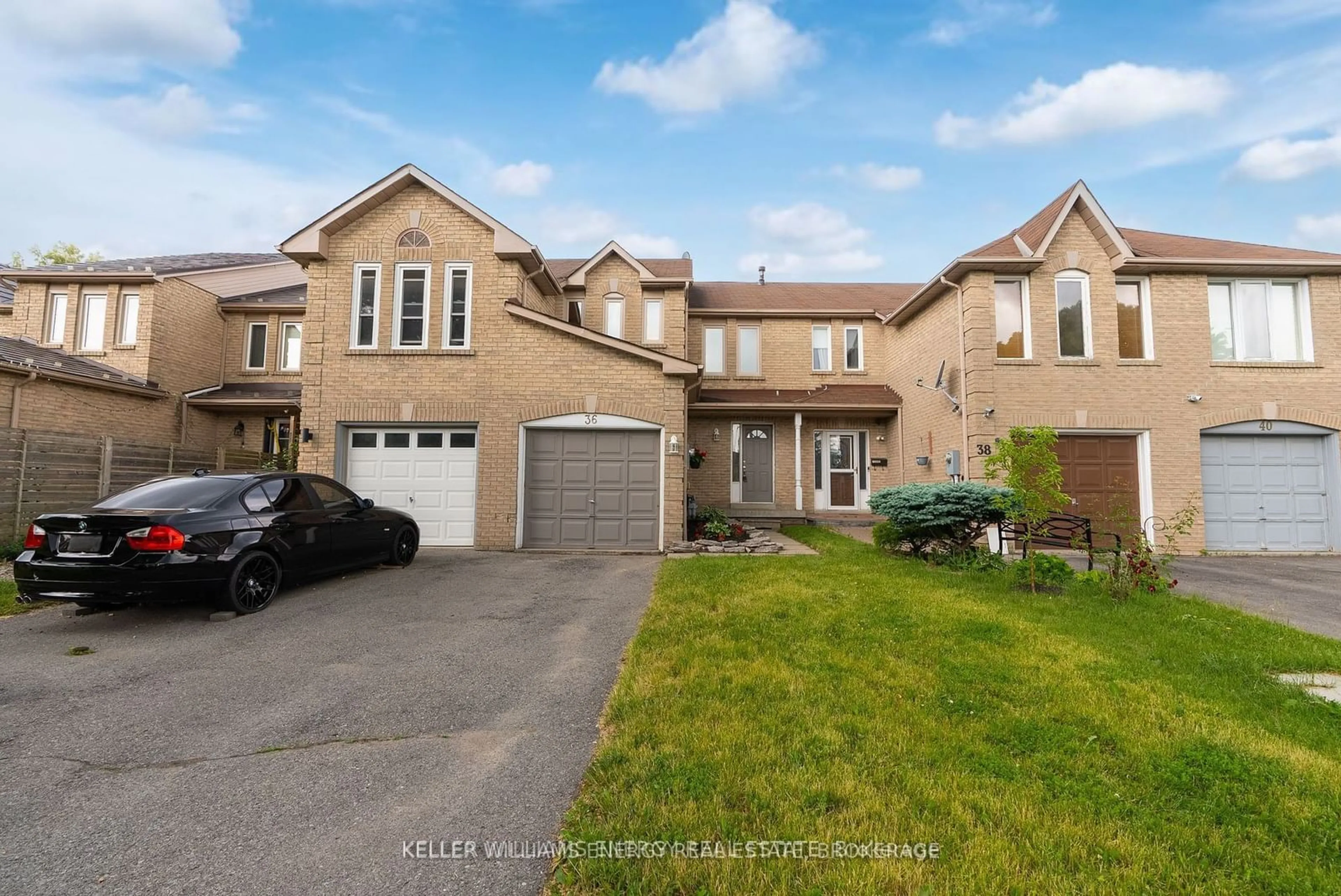 A pic from exterior of the house or condo, the street view for 36 Pinebrook Cres, Whitby Ontario L1R 2J7