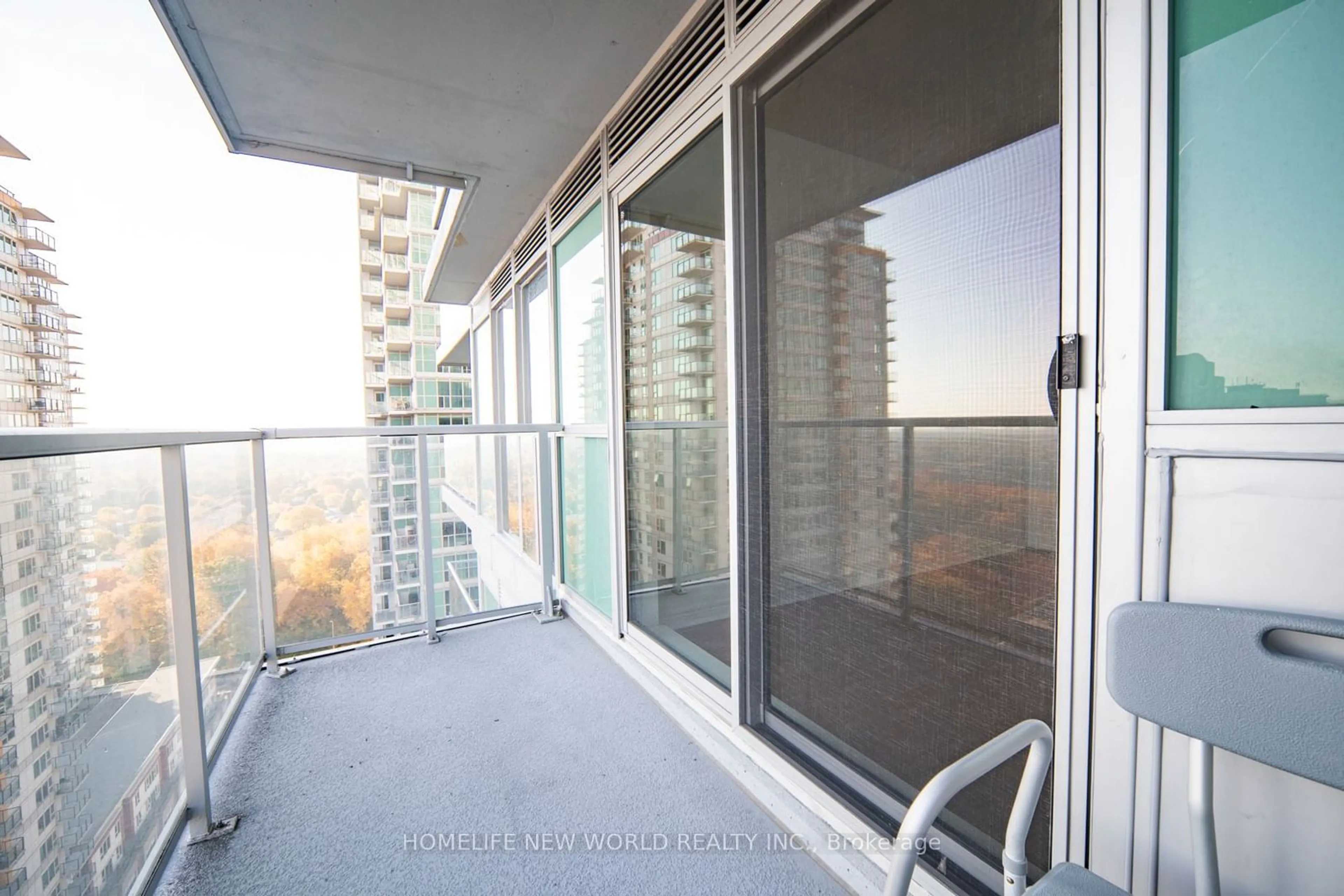 Balcony in the apartment, the front or back of building for 70 Town Centre Crt #2103, Toronto Ontario M1P 0B2