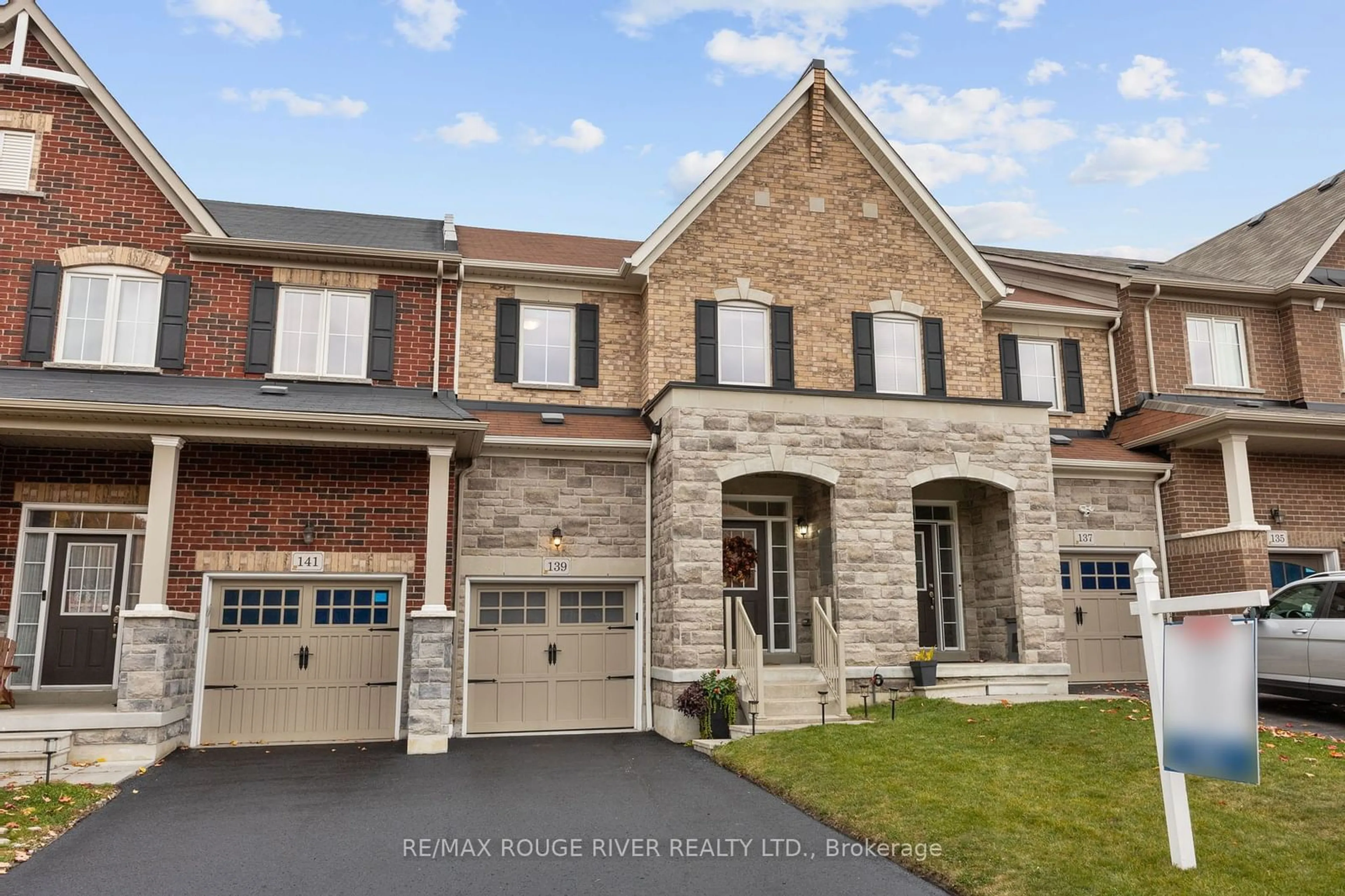 Home with brick exterior material for 139 Cathedral Dr, Whitby Ontario L1R 0N7