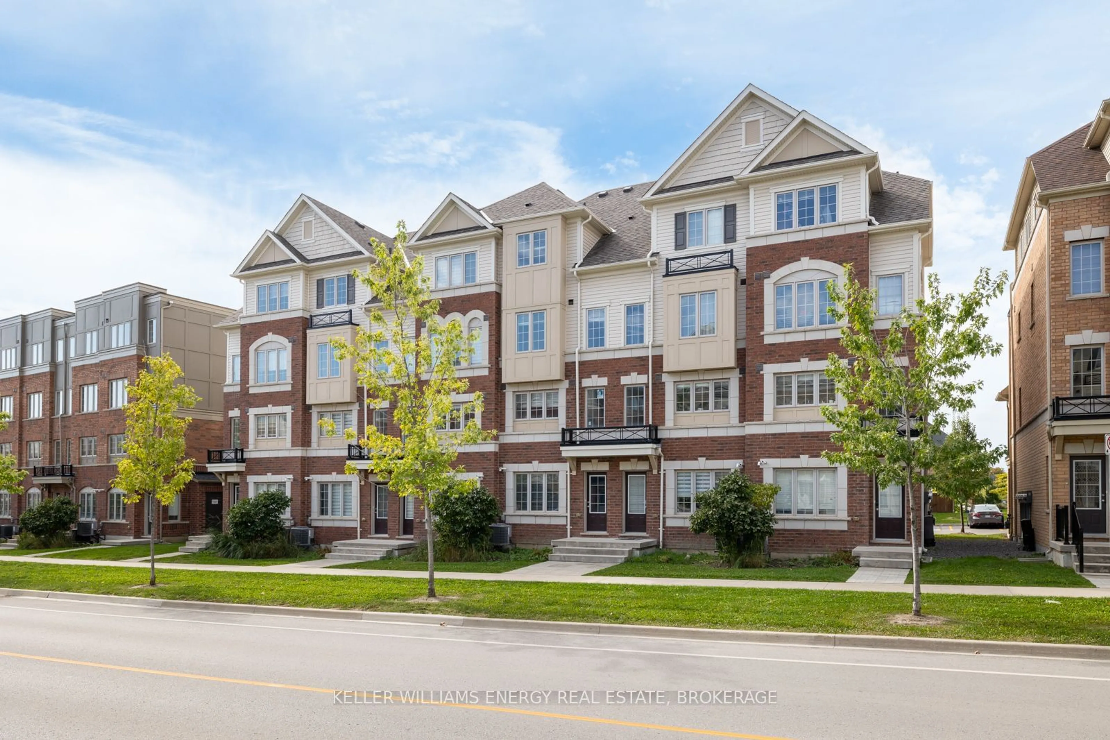 A pic from exterior of the house or condo, the street view for 58 Aquatic Ballet Path, Oshawa Ontario L1L 0K6