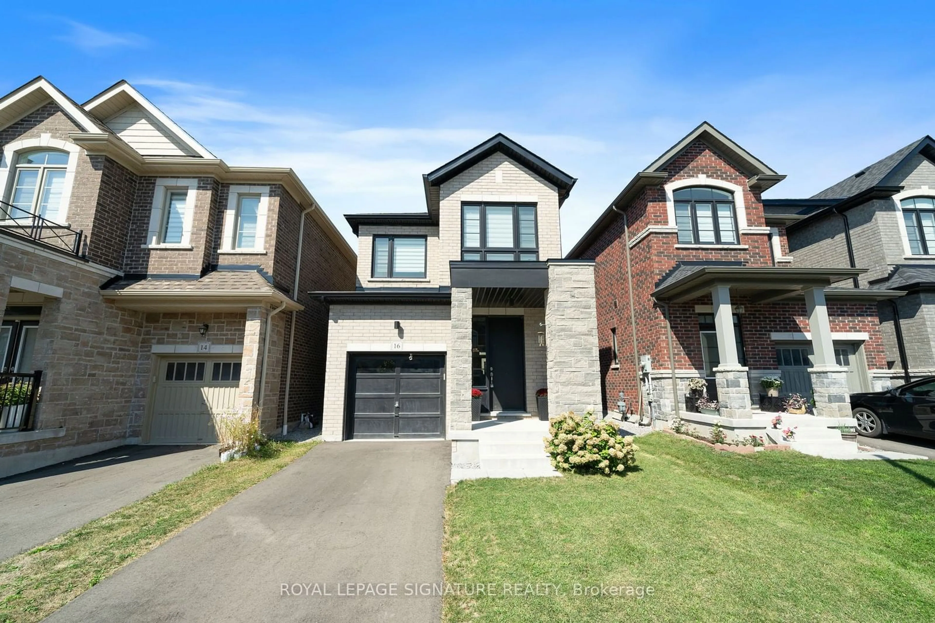 Home with brick exterior material for 16 Closson Dr, Whitby Ontario L1P 0N1