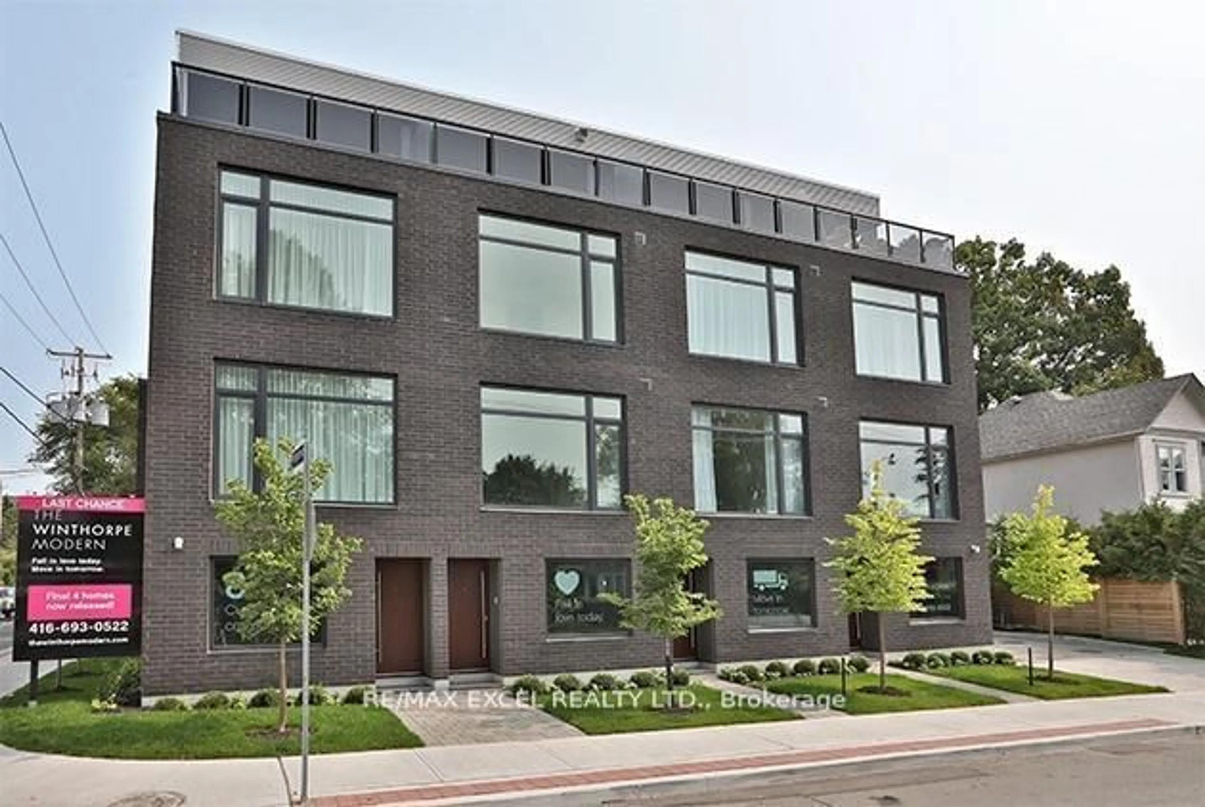 A pic from exterior of the house or condo, the front or back of building for 715 Kingston Rd #3, Toronto Ontario M4E 1R8