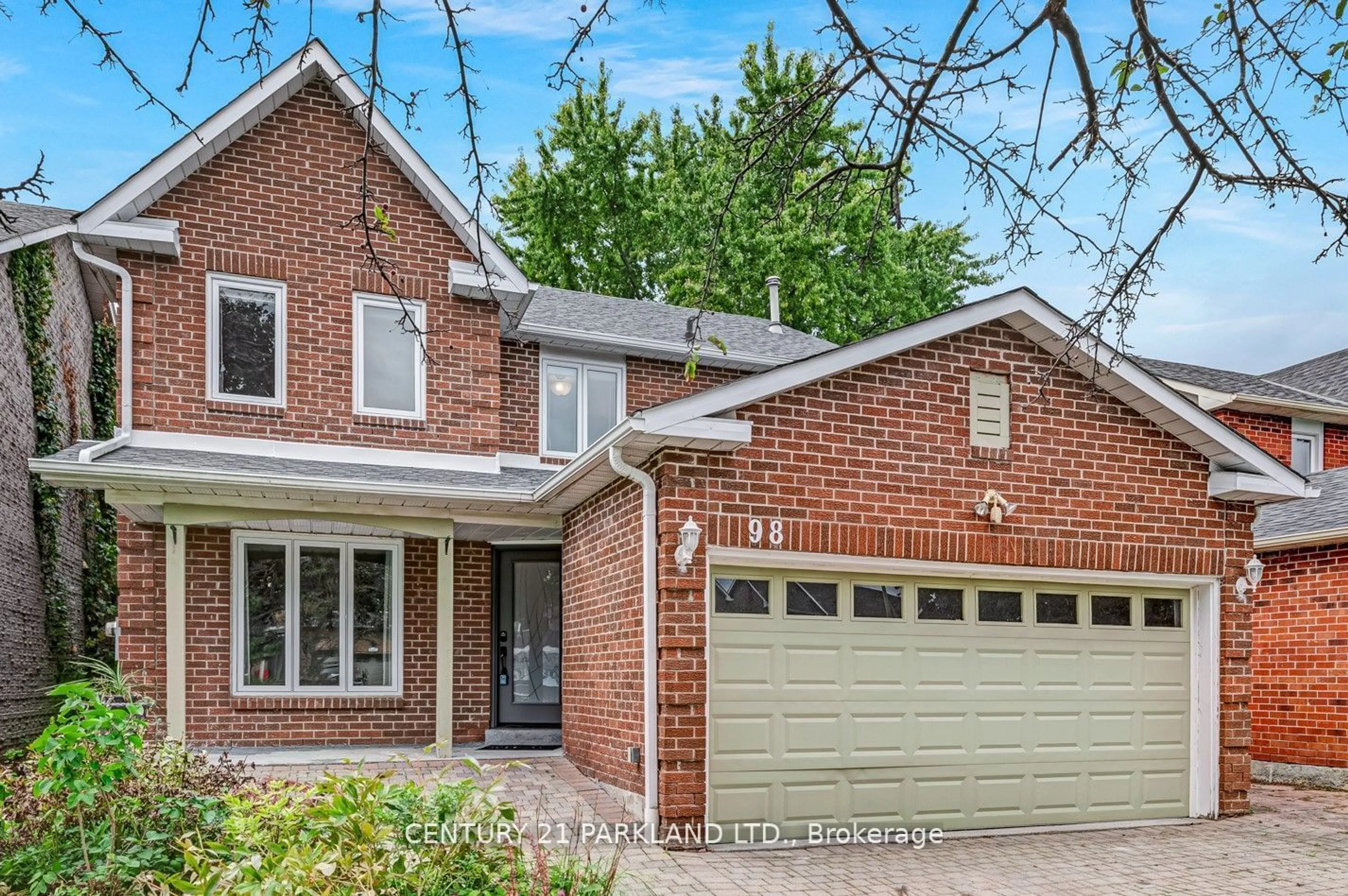 Home with brick exterior material for 98 Kearney Dr, Ajax Ontario L1T 2V6