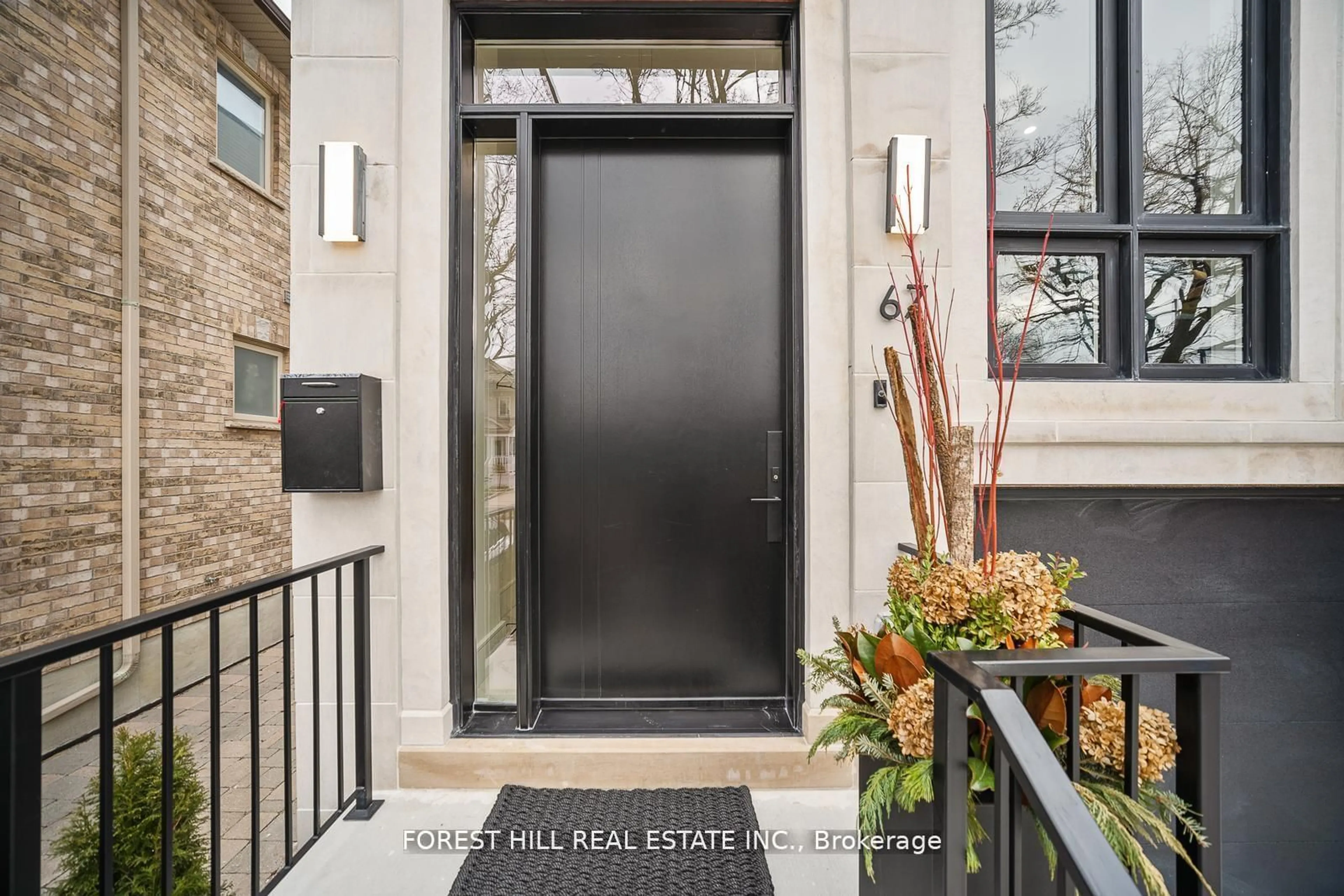 Indoor entryway, wood floors for 67 Lesmount Ave, Toronto Ontario M4J 3V7