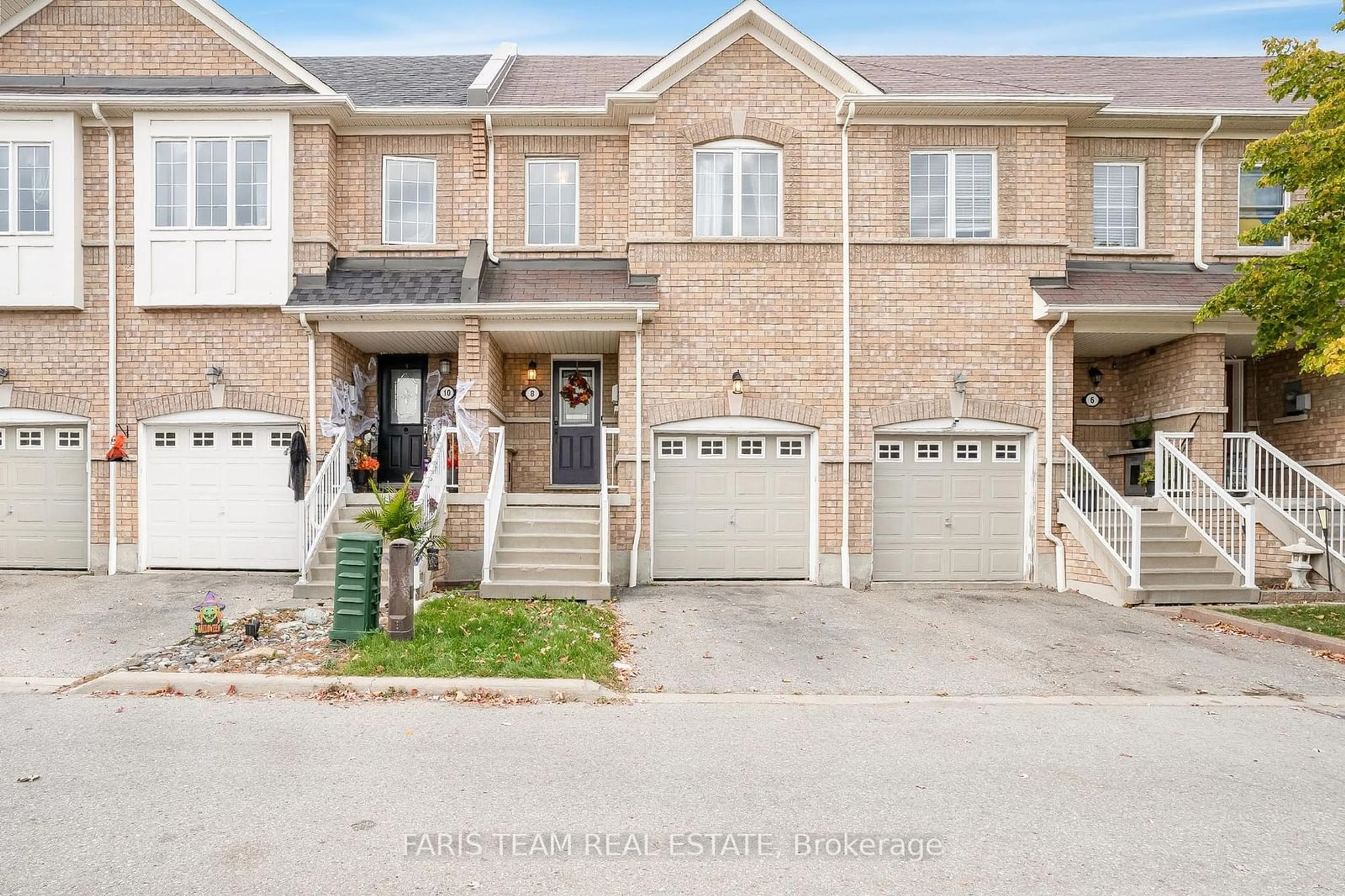 A pic from exterior of the house or condo, the street view for 8 Arbuckle Way, Whitby Ontario L1N 0C3