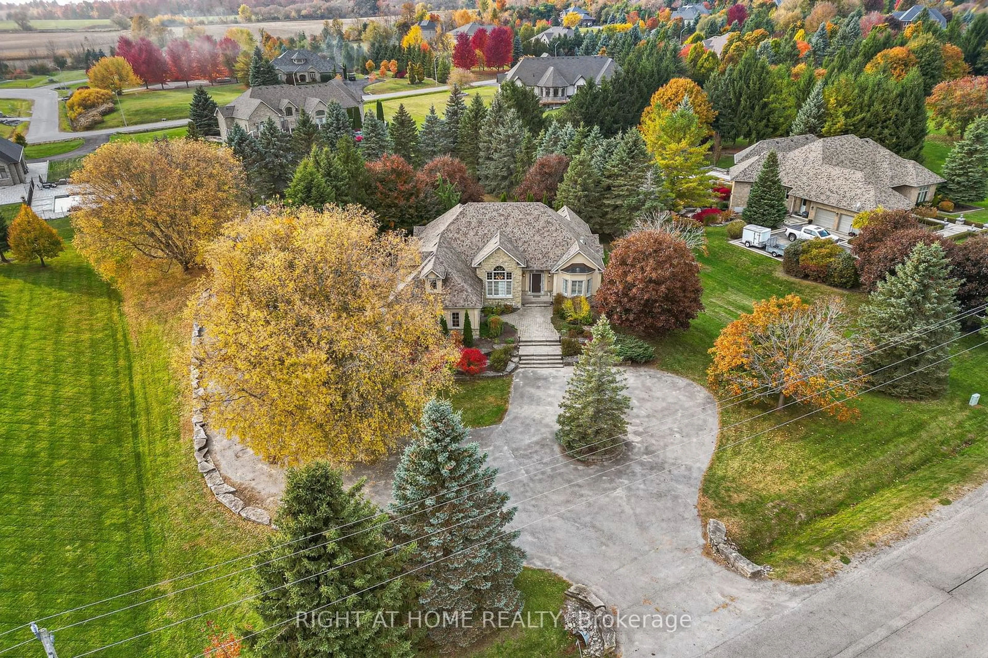 A pic from exterior of the house or condo, the street view for 6340 Solina Rd, Clarington Ontario L0B 1J0