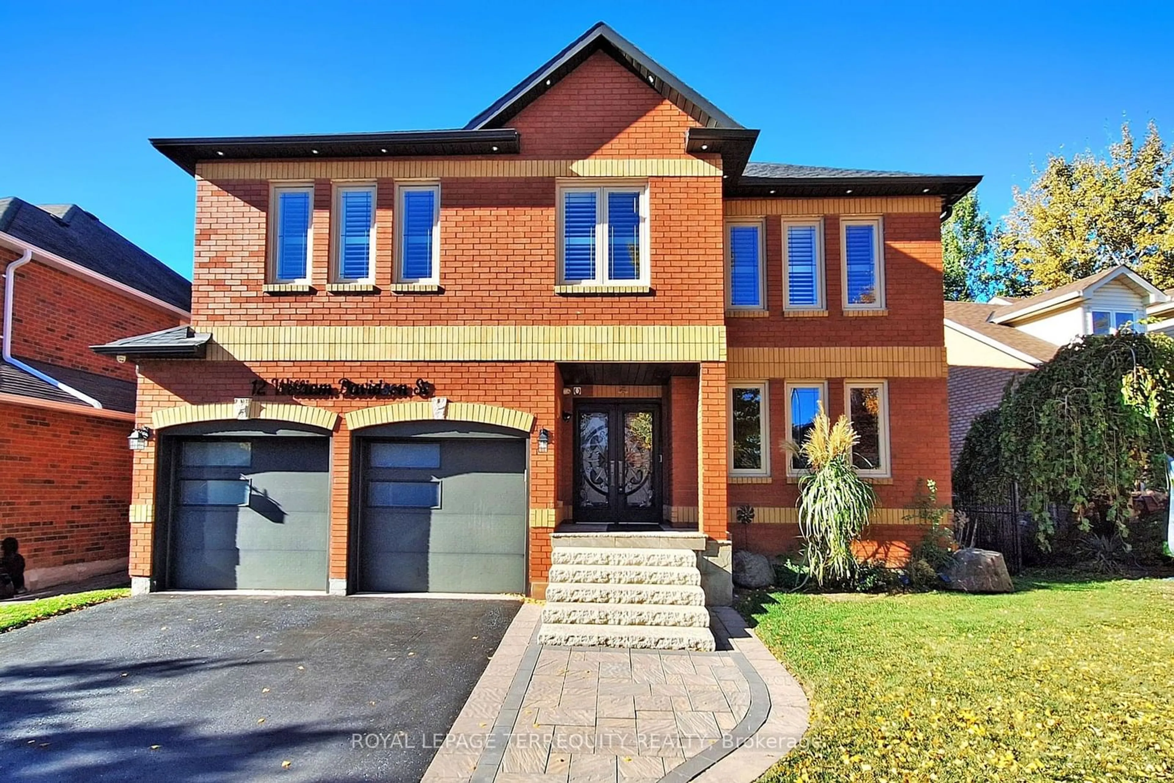 Home with brick exterior material for 12 William Davidson St, Whitby Ontario L1R 2J2