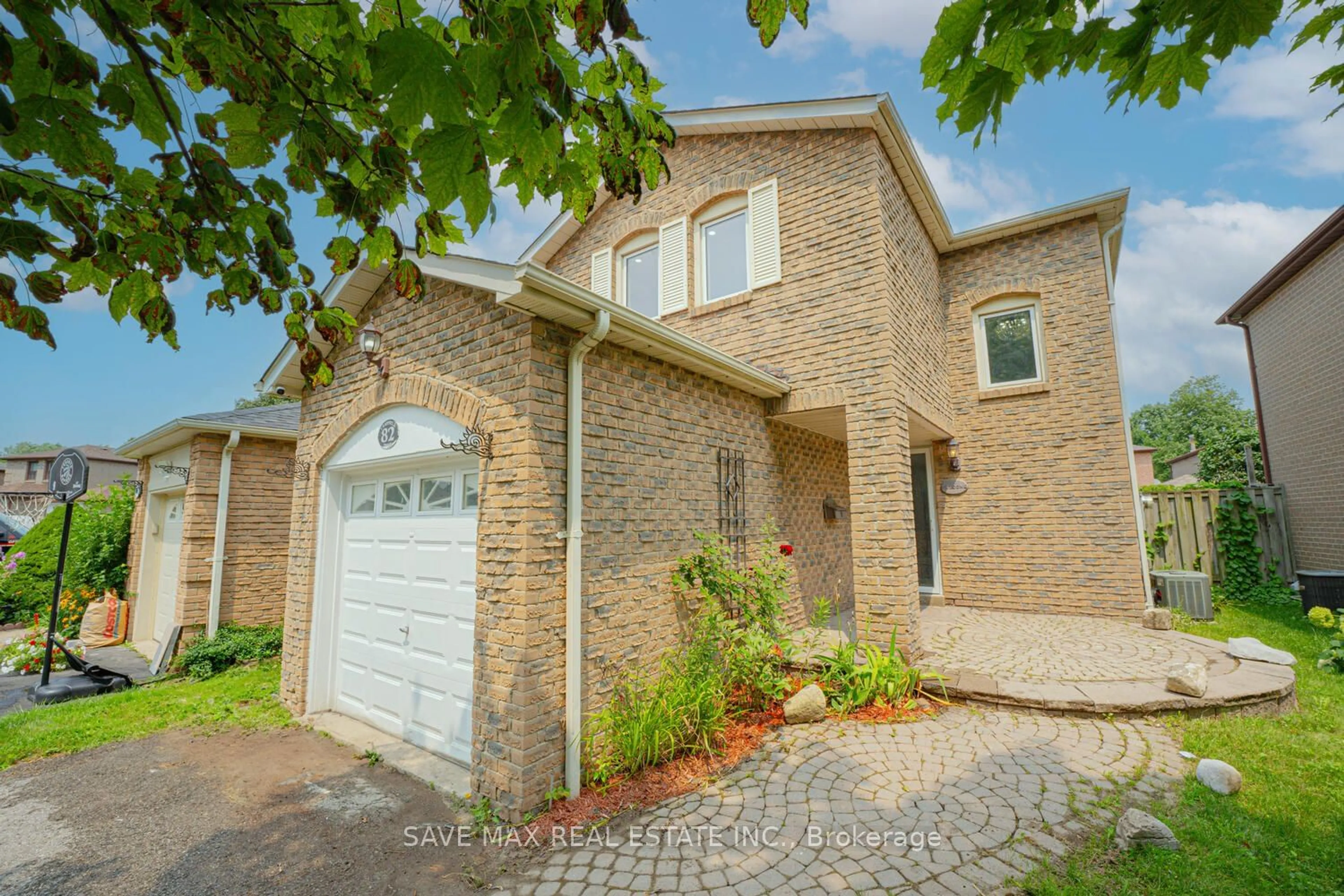 Home with brick exterior material for 82 Chatfield Dr, Ajax Ontario L1T 2J9