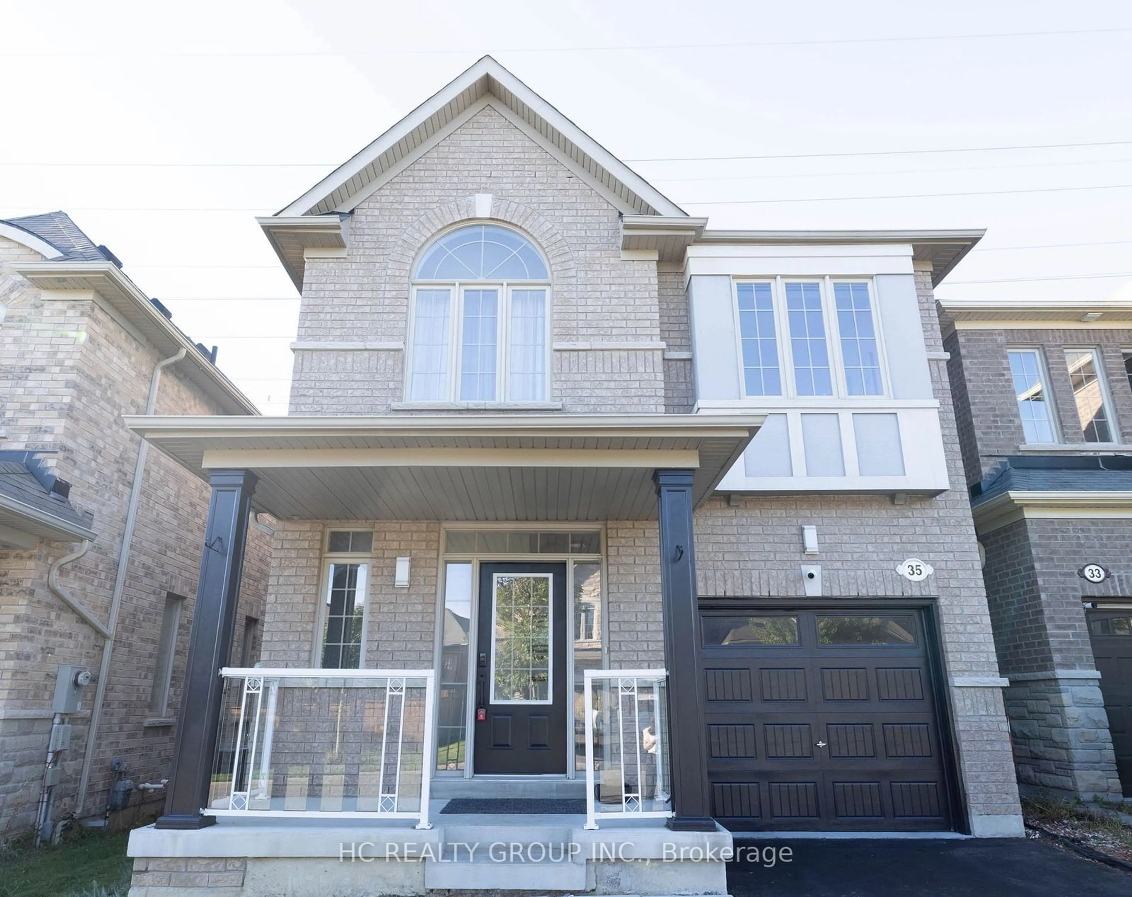 Home with brick exterior material for 35 Stockell Cres, Ajax Ontario L1T 0M5