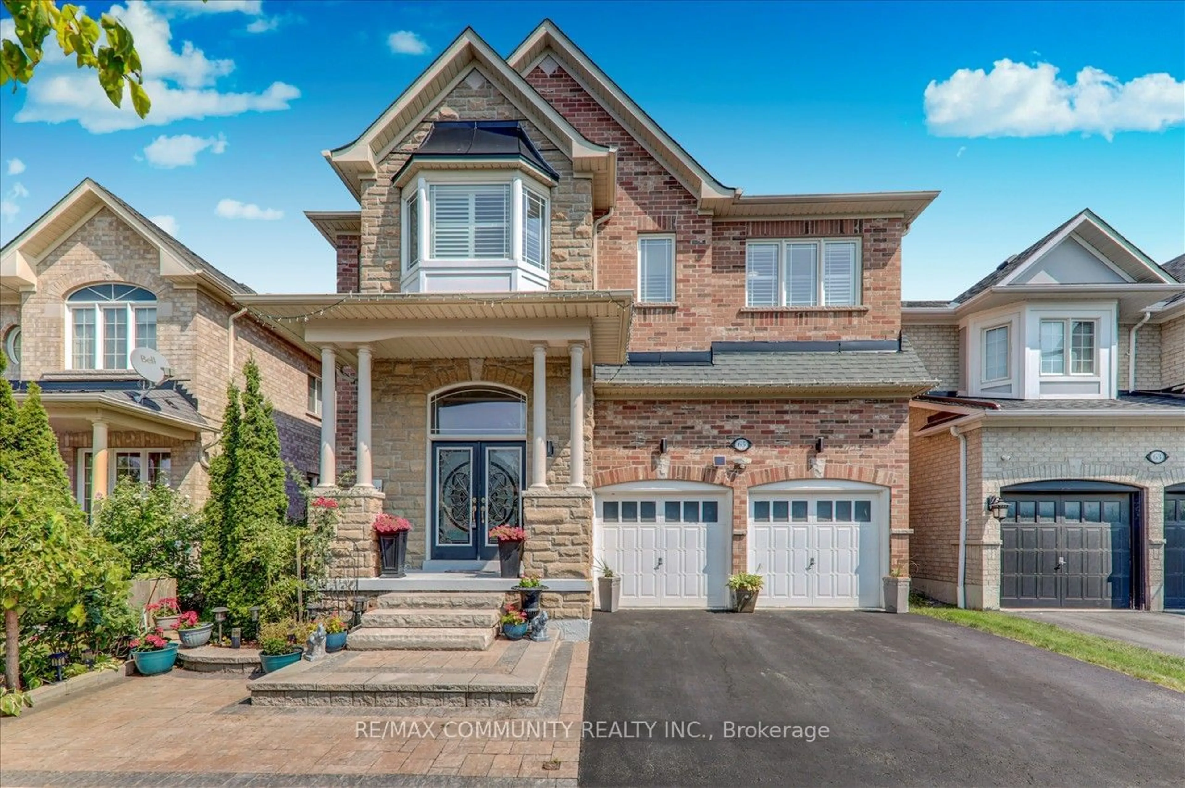 Home with brick exterior material for 65 Mansbridge Cres, Ajax Ontario L1Z 0A8