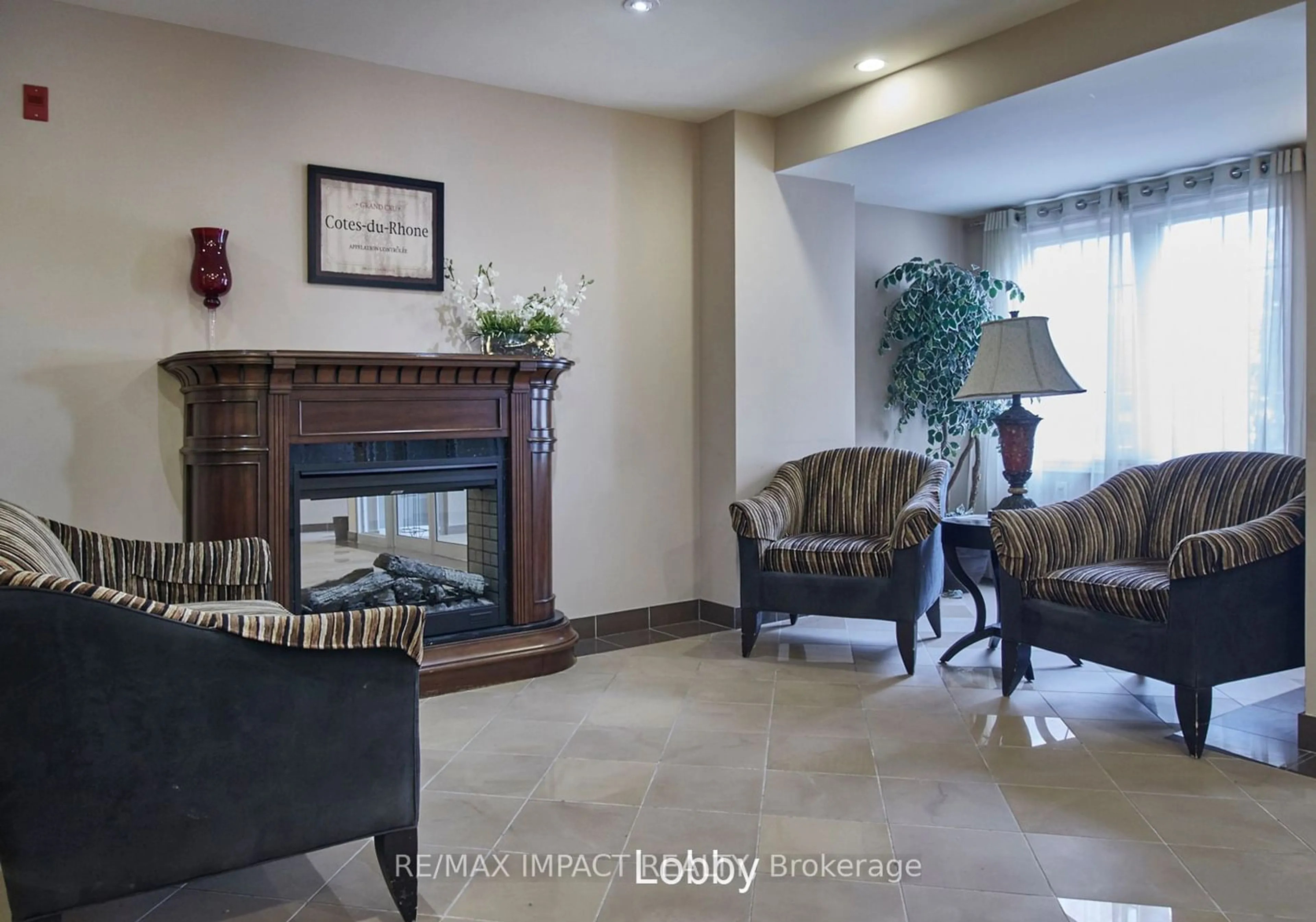 Indoor lobby, carpet floors for 61 Clarington Blvd #105, Clarington Ontario L1C 0H6